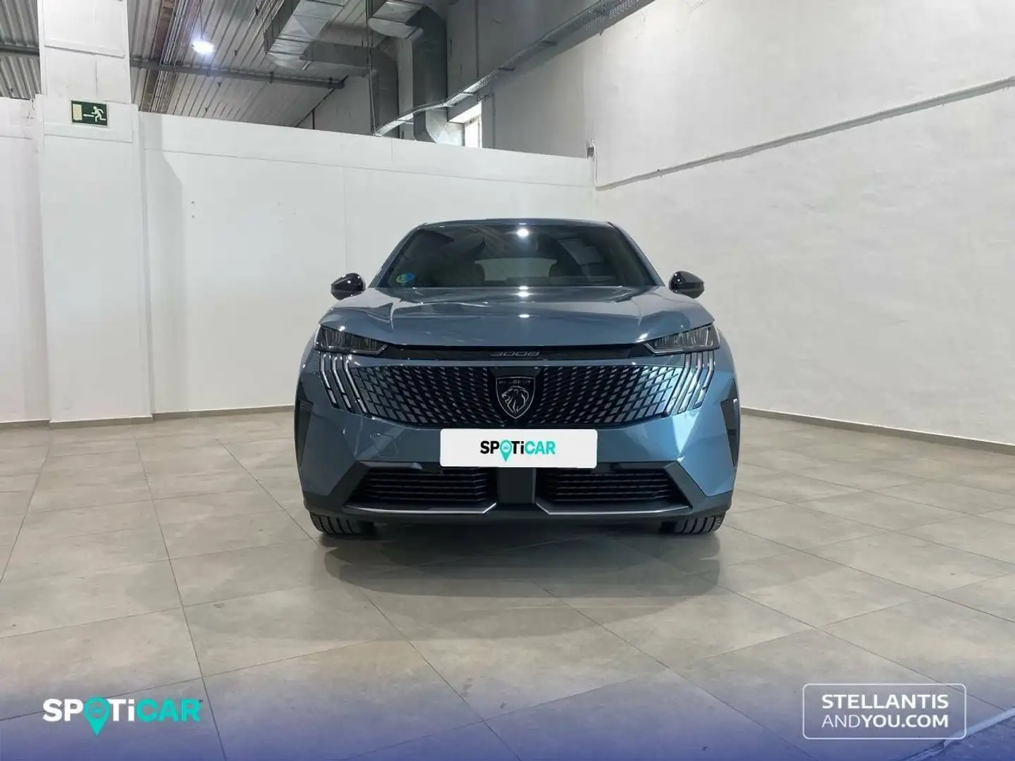 Peugeot 3008 1.2 100KW  eDCS6 Allure Blauw - 2