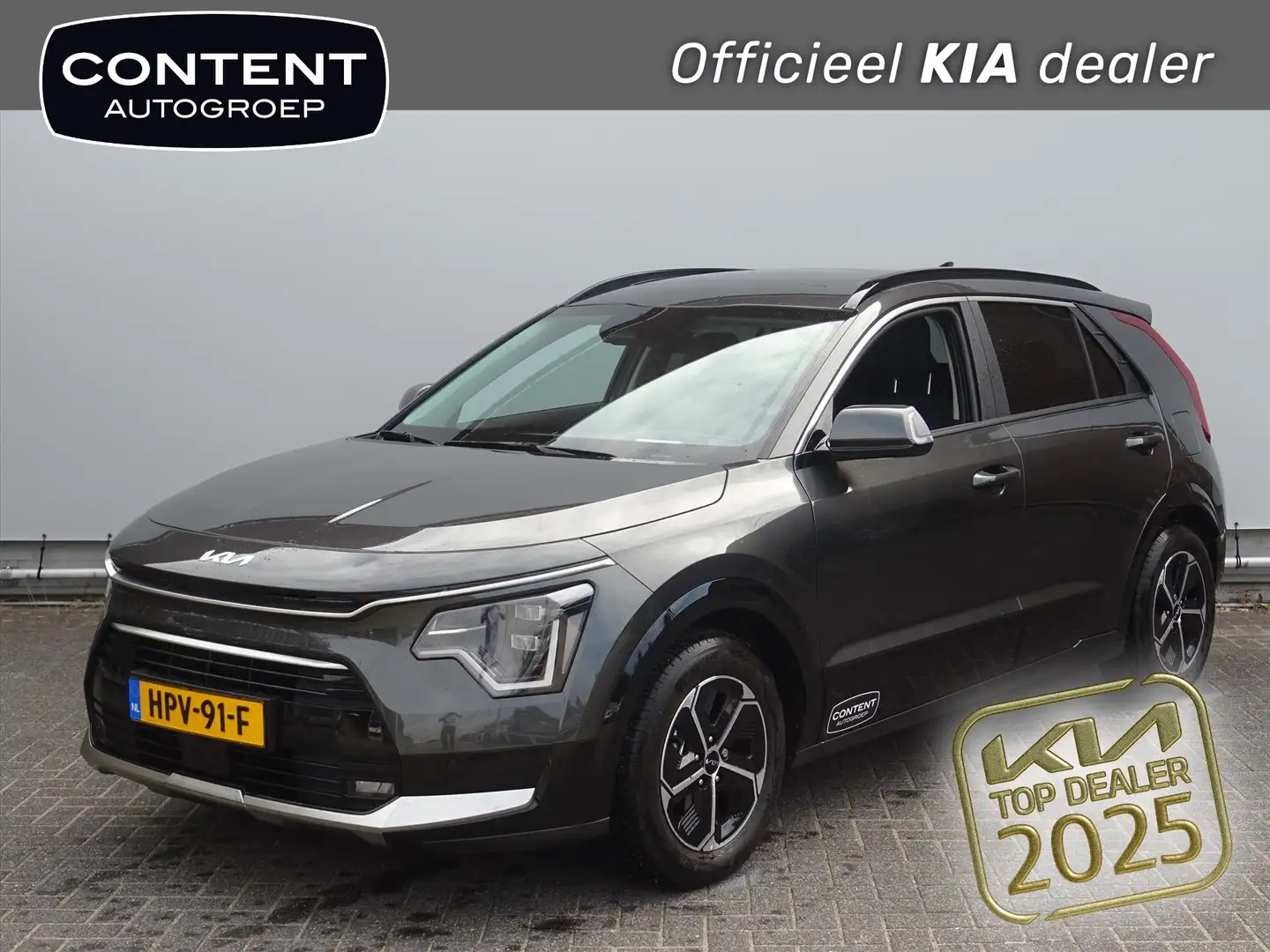 Kia Niro 1.6 GDi Hybrid 129pk DCT6 DynamicPlusLine Grijs - 1