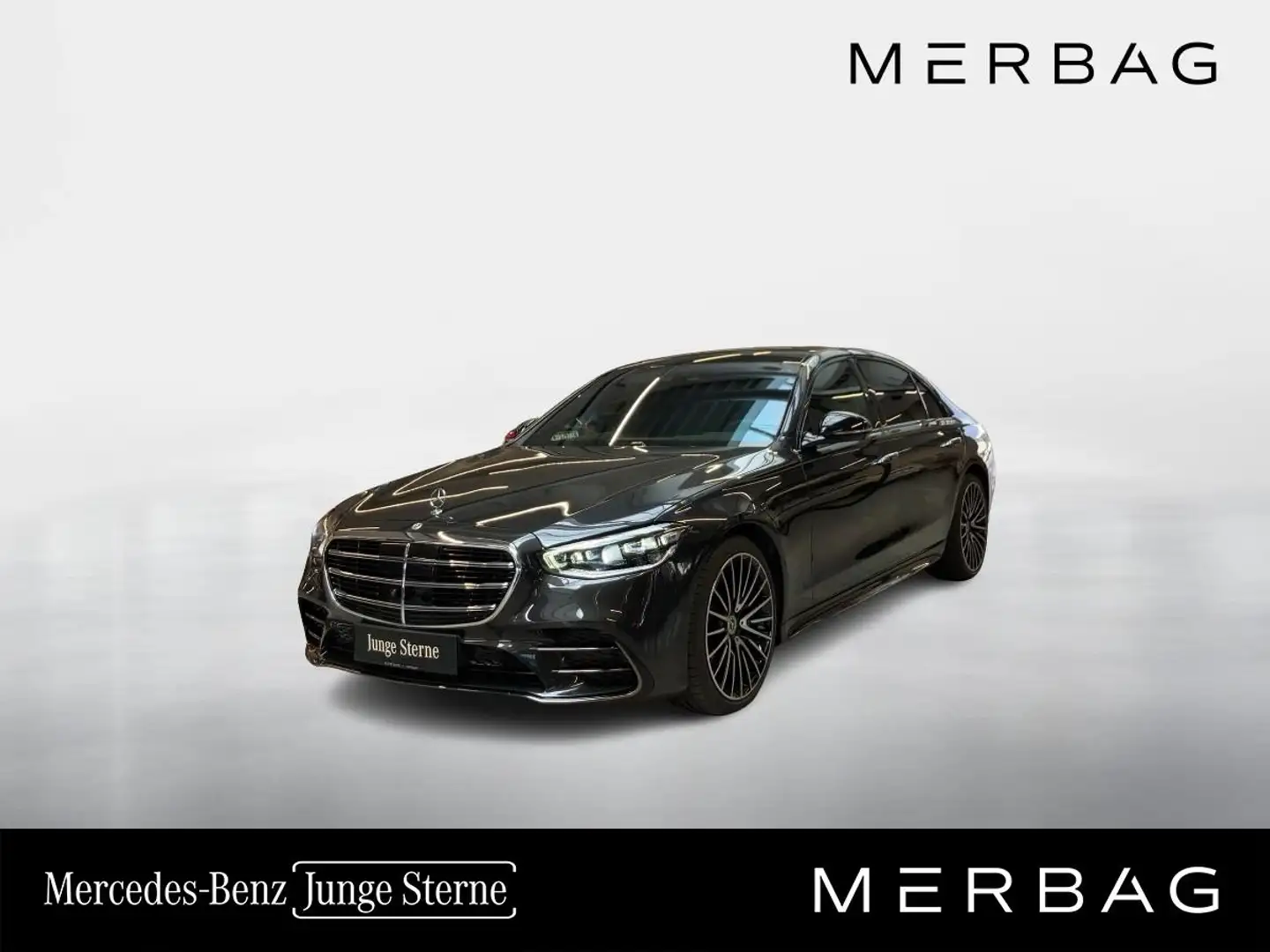 Mercedes-Benz S 450 d 4MATIC Limousine Langversion Grau - 1
