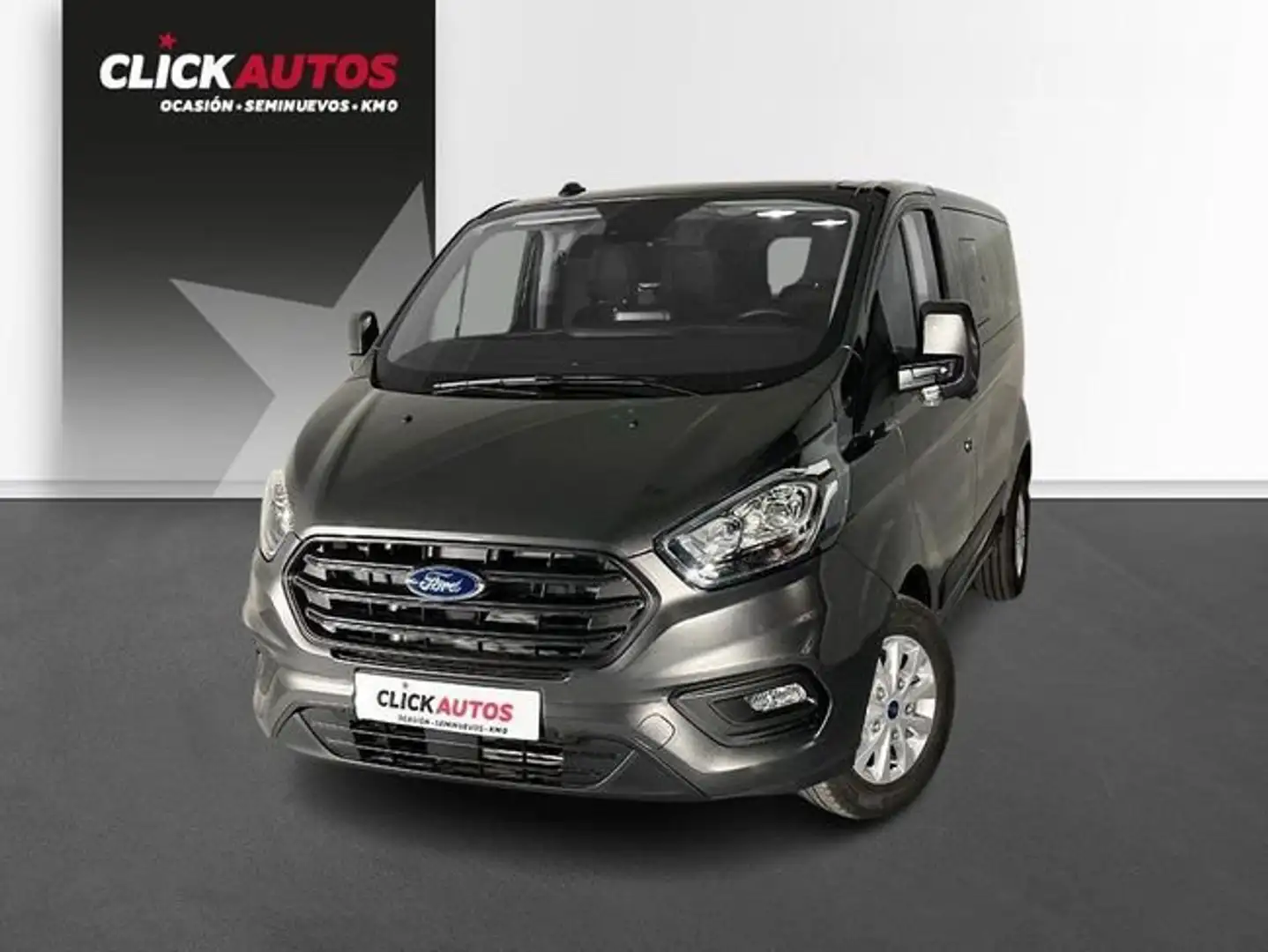 Ford Transit Custom 2.0 Ecoblue 130CV Kombi FT320 L1 Tr Gris - 1