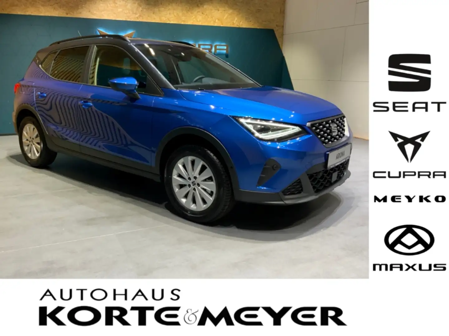 SEAT Arona Style Road Edition 1.0 TSI+ACC+Rückfahrkam. Blau - 1
