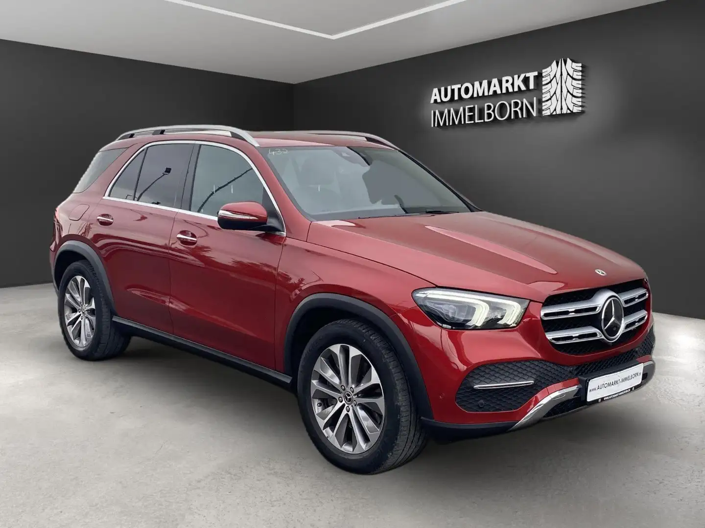 Mercedes-Benz GLE 450 Hybrid AMG 20*HUD*360°*Laser*AHK*7Sitze Rouge - 1