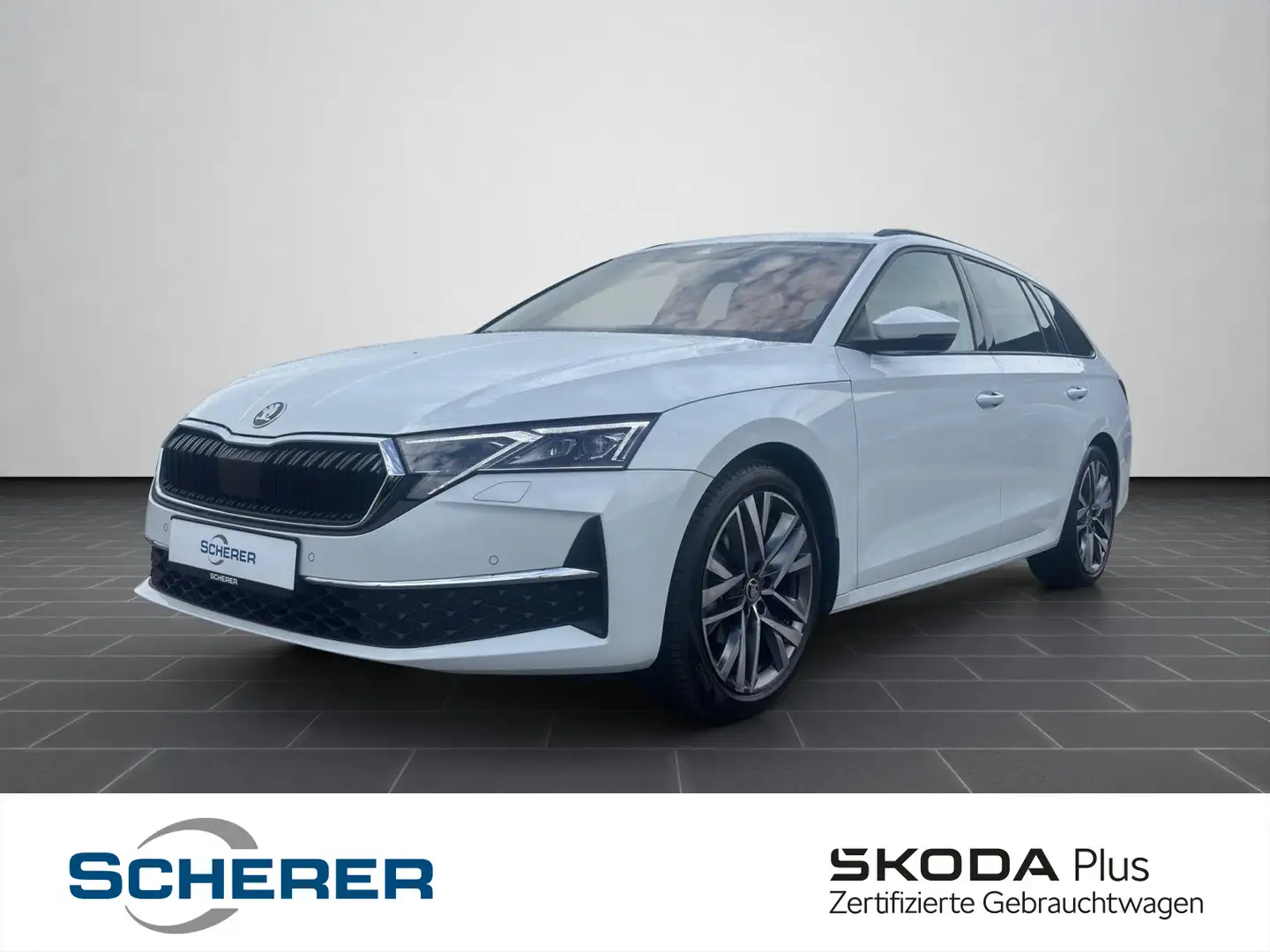 Skoda Octavia Combi Selection 1.5 TSI FRONT-ASSIST SHZ Weiß - 1