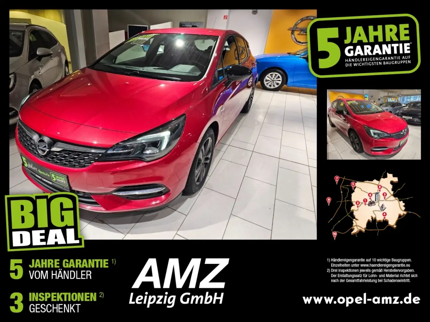 Opel Astra K (Facelift) 1.2 Turbo *wenig Kilometer* Rojo - 1