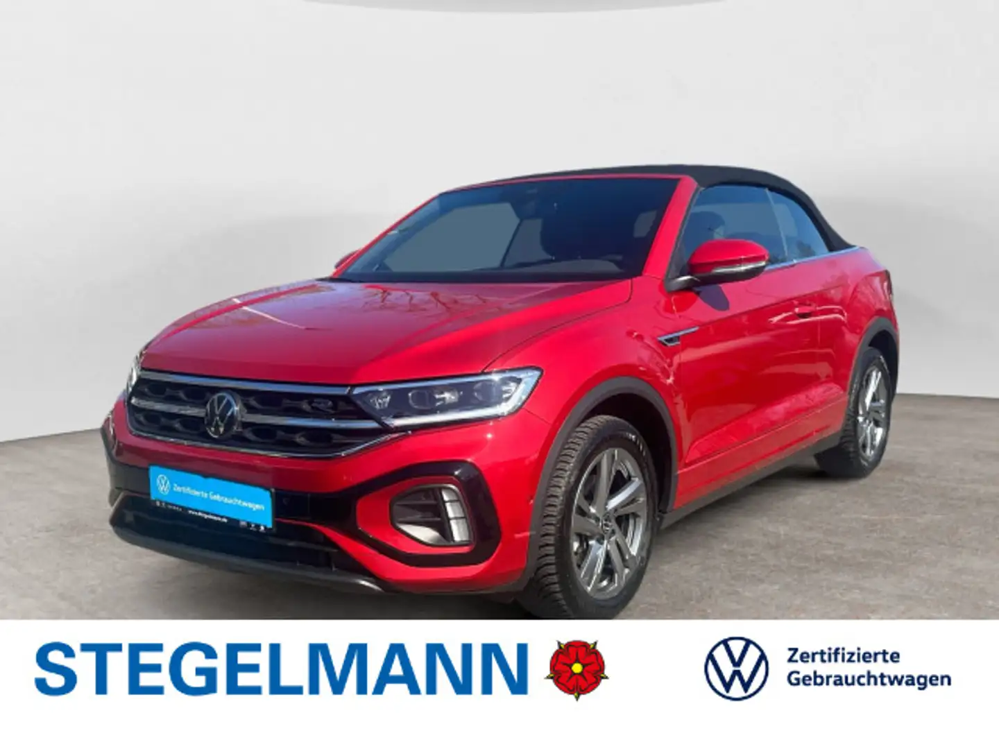 Volkswagen T-Roc 1.5 TSI DSG Facelift R-Line *LED Rot - 1
