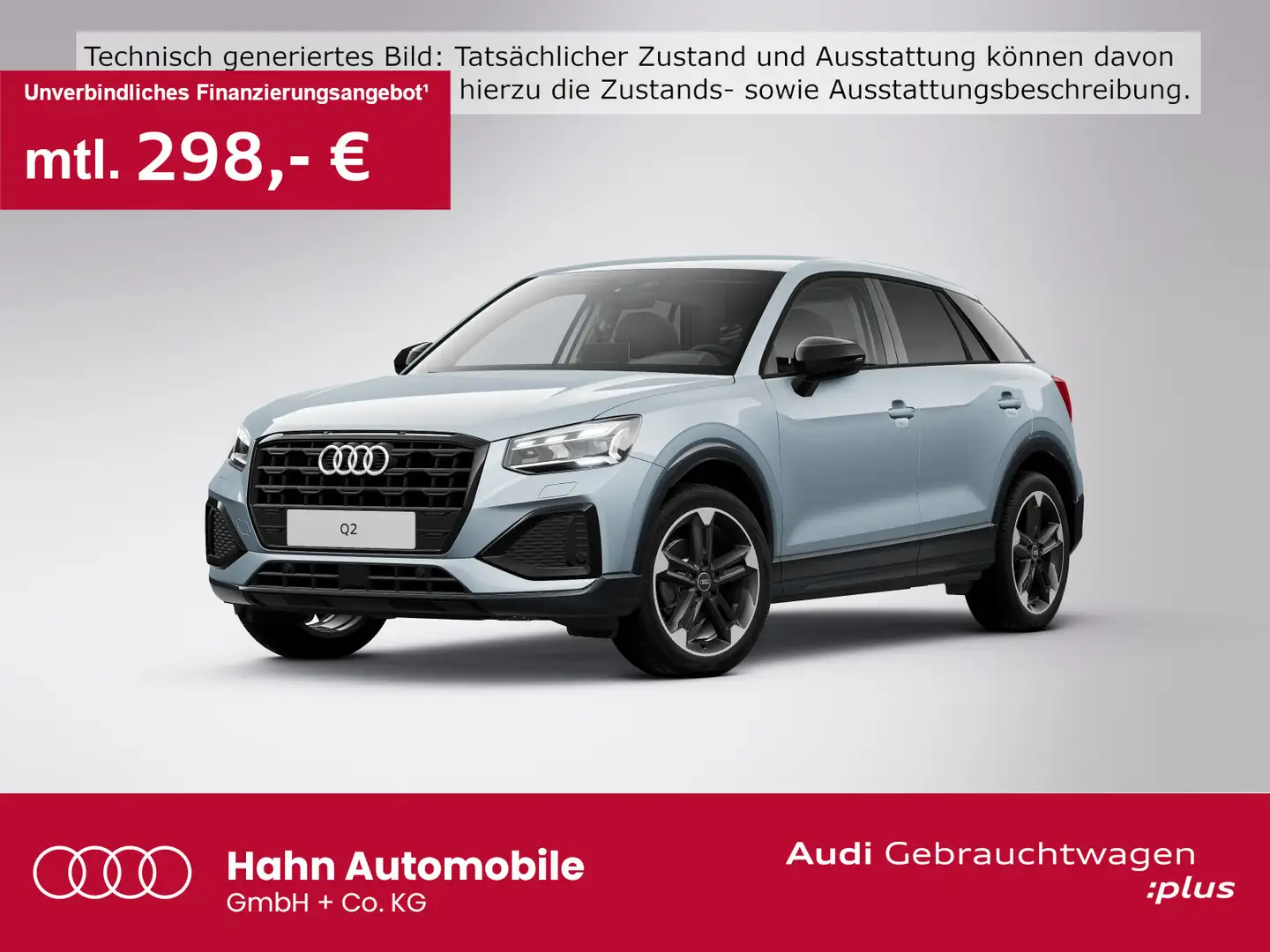 Audi Q2 35 TFSI advanced AHK Matrix Carplay Navi CAM Grau - 1