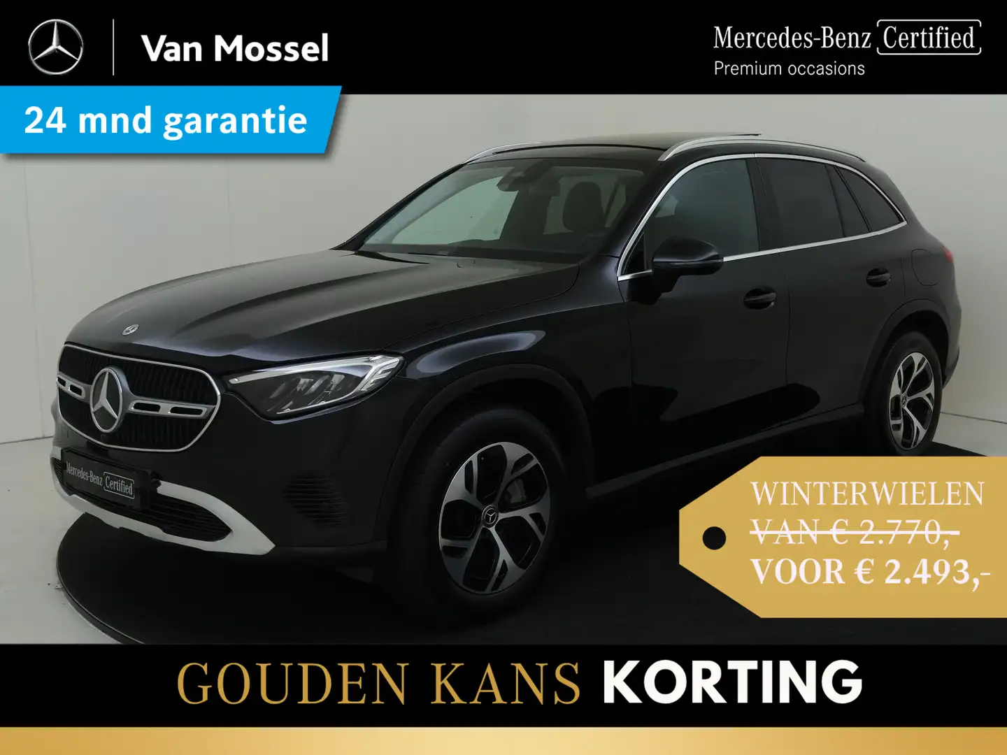 Mercedes-Benz GLC 300 300e 4MATIC Luxury Line / Stoelverwarming / Achter Zwart - 1