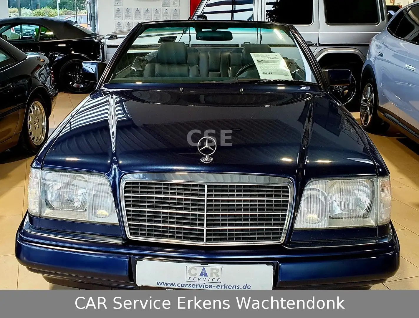 Mercedes-Benz E 220 W124 Cabrio Cabriolet wenig Kilometer Mopf Kék - 2