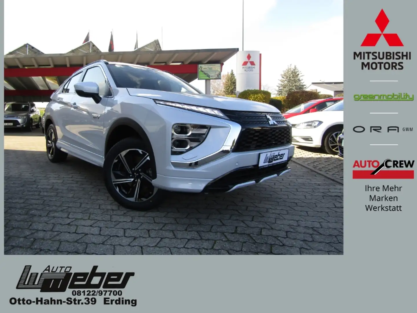Mitsubishi Eclipse Cross PHEV PLUS Select 2.4 4WD LED ACC SHZ KAMERA Weiß - 1