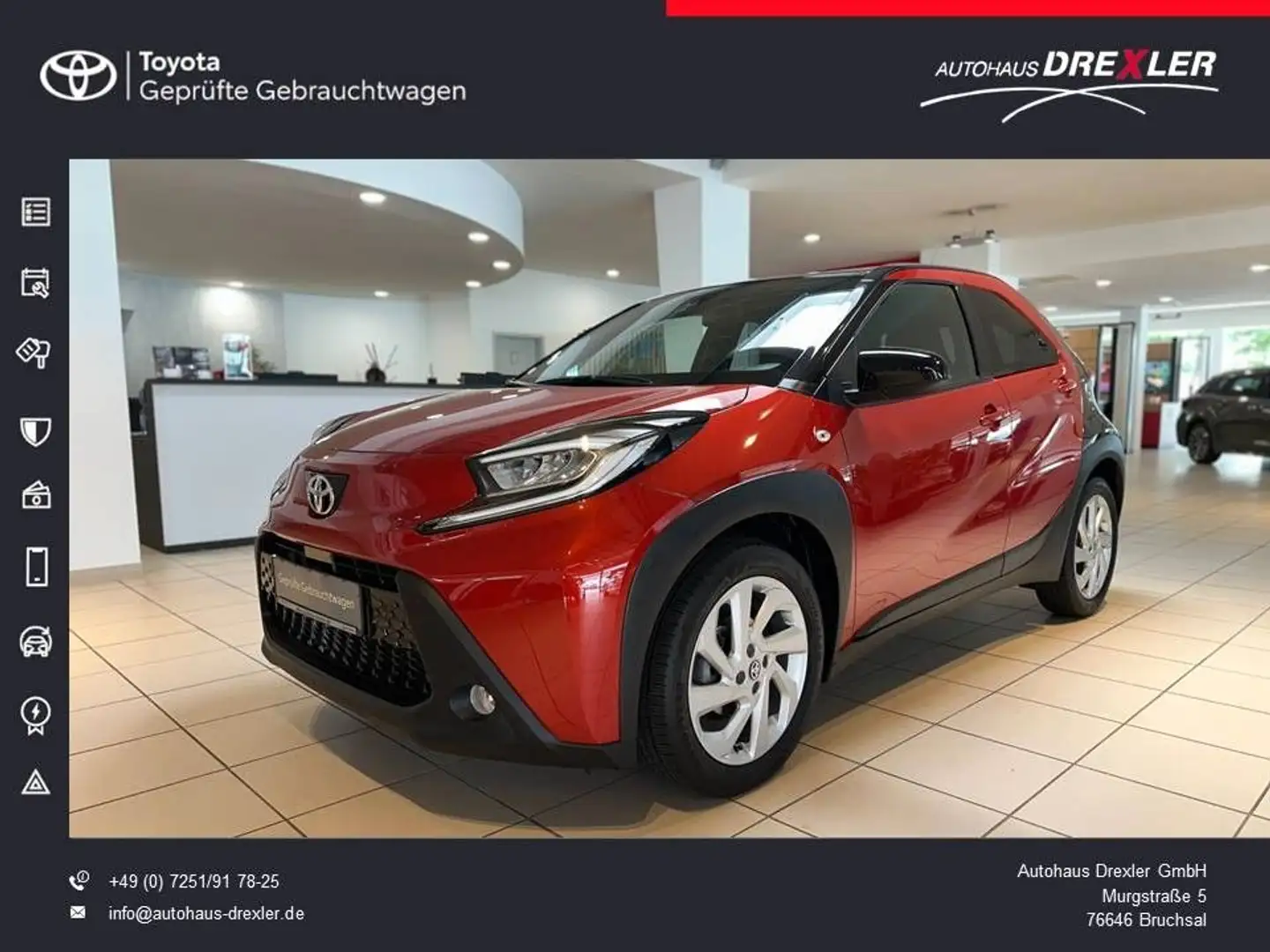 Toyota Aygo X Pulse Rouge - 1