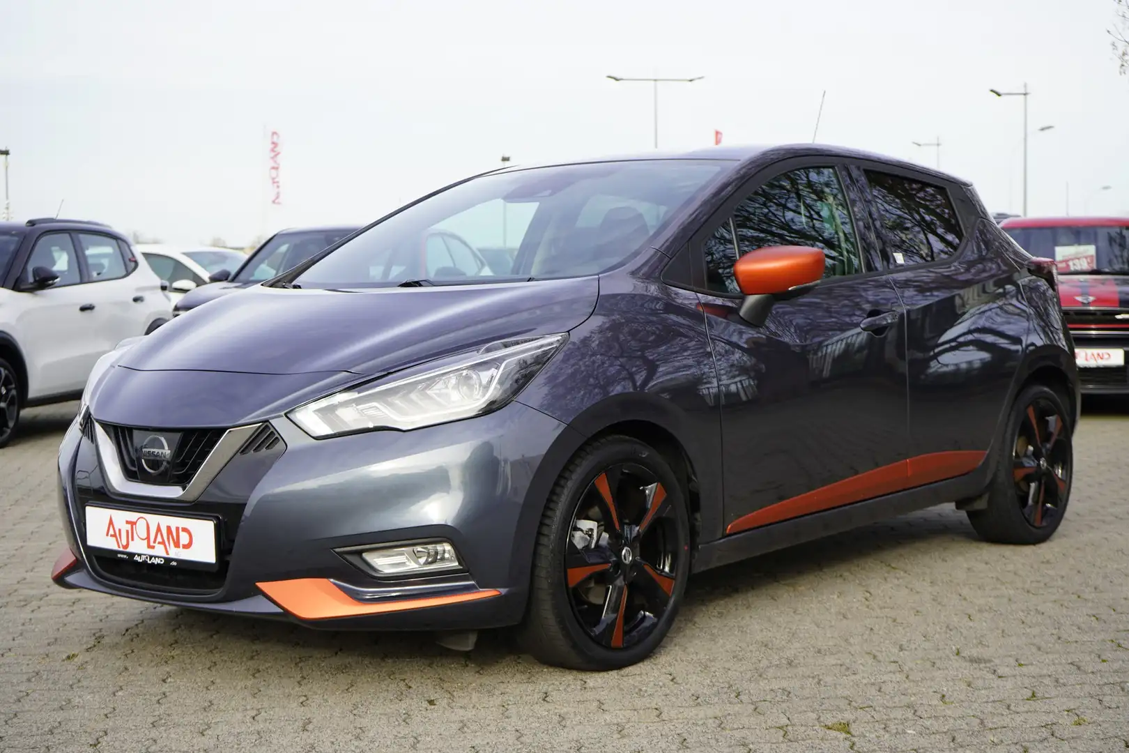 Nissan Micra 0.9 Tekna LED Navi Kamera Totwinkel 360° Grau - 2