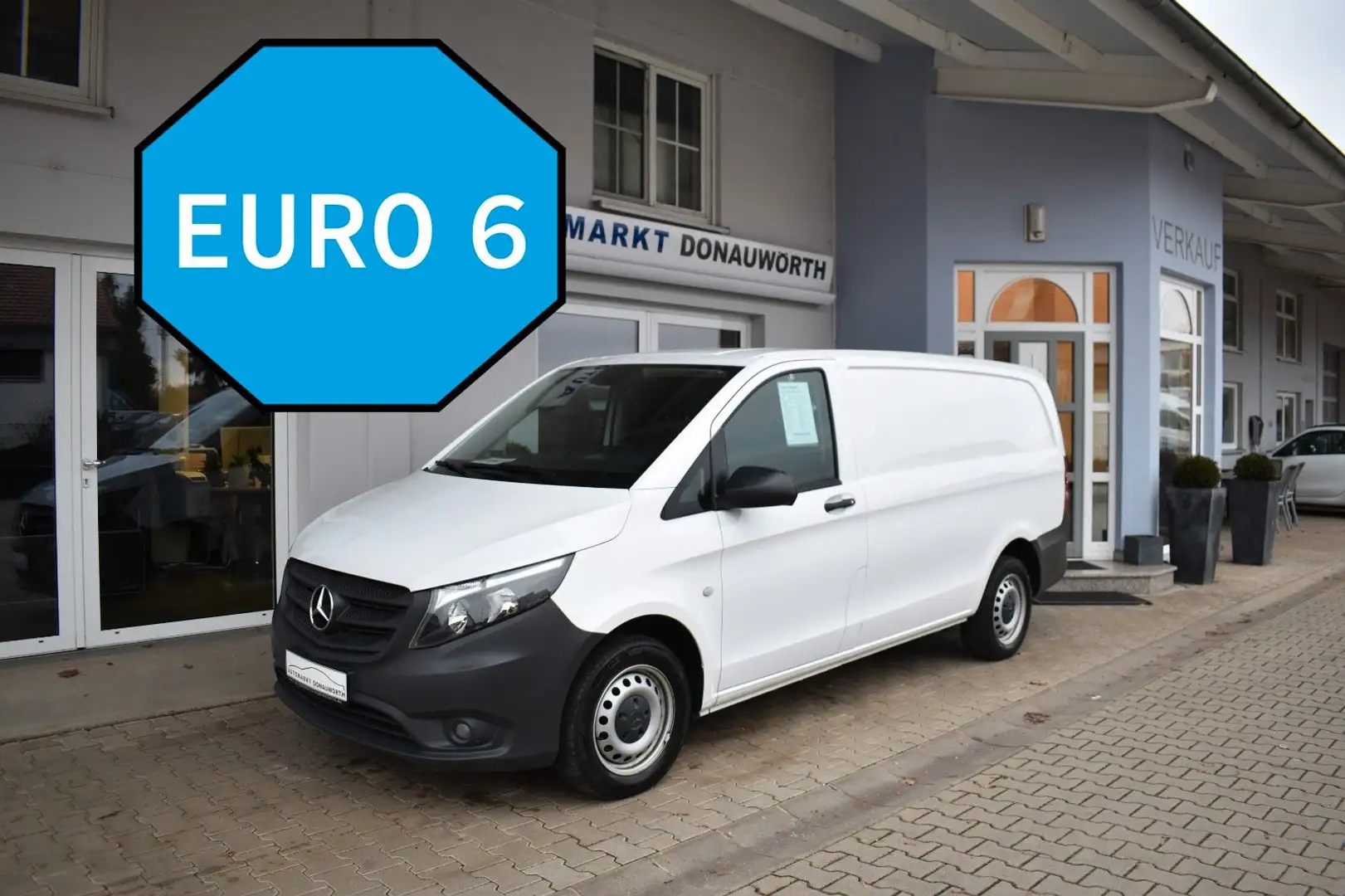 Mercedes-Benz Vito Kasten 116 CDI PRO lang Autom. Klima Tempom Weiß - 2