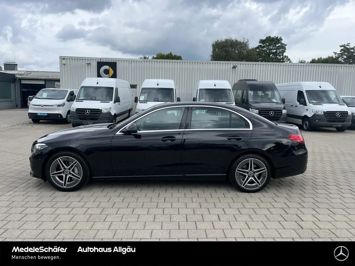 Mercedes-Benz C 220 C 220 d Avantgarde 18"-AMG Leder AHK SHD Distronic Schwarz - 2