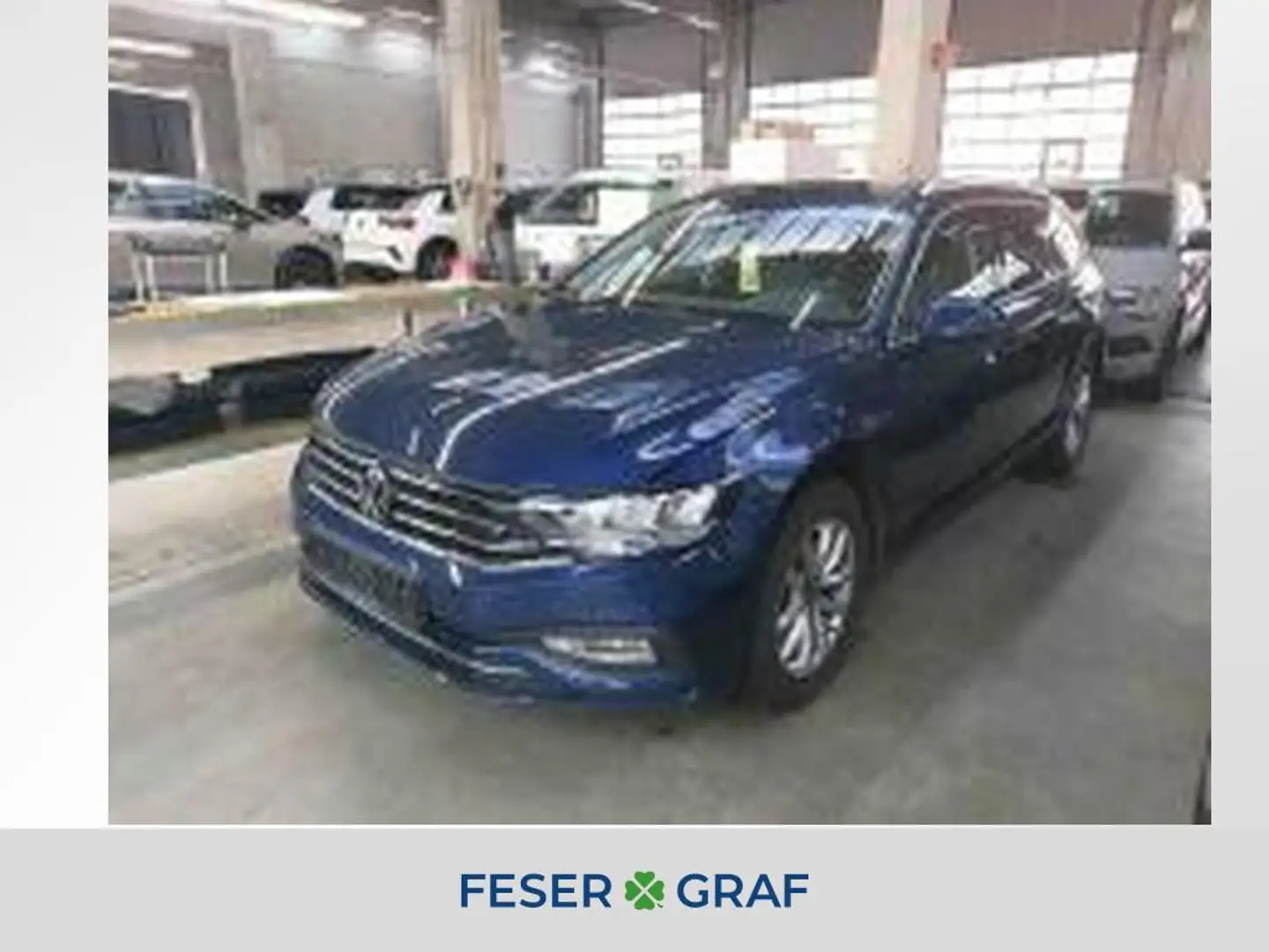 Volkswagen Passat Variant 2.0TDI Business LED/ACC/NAVI/4xSHZ Blau - 1