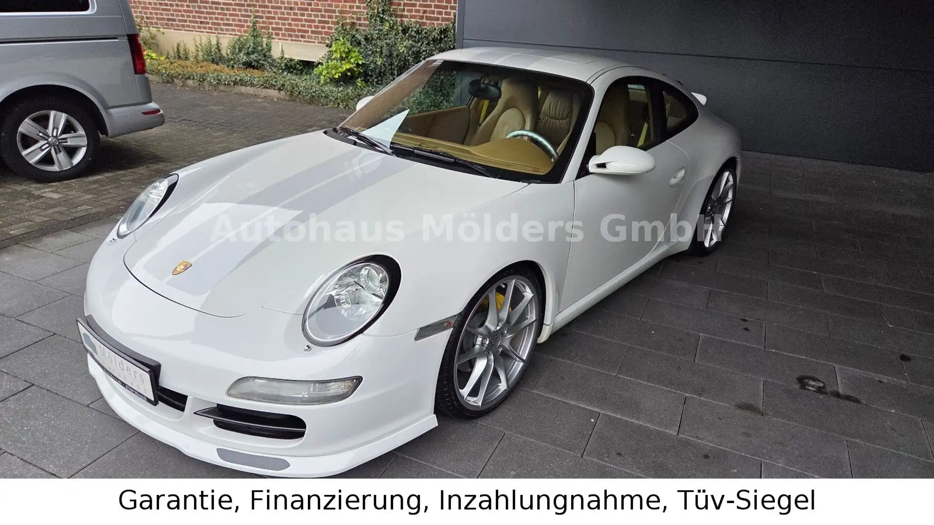 Porsche 997 911 Carrera Coupe *ESSD*Navi* Blanc - 1