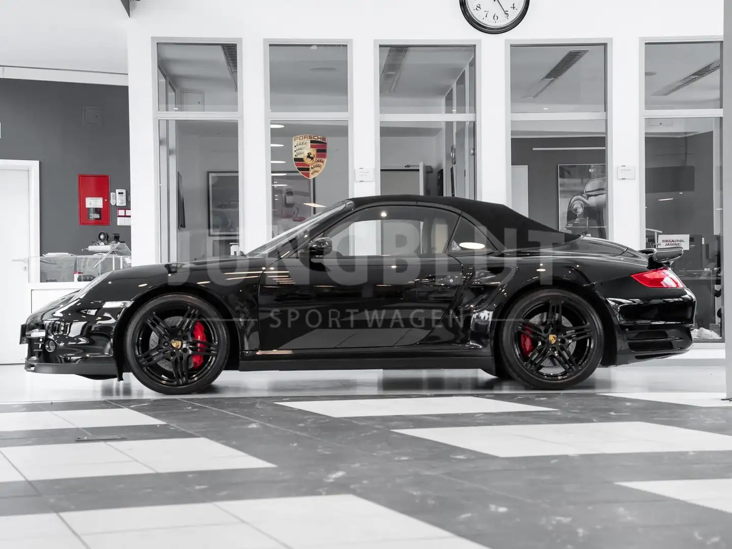Porsche 997 911 Turbo Cabriolet Tempomat+AdaptiveSportsitze+TO Schwarz - 2