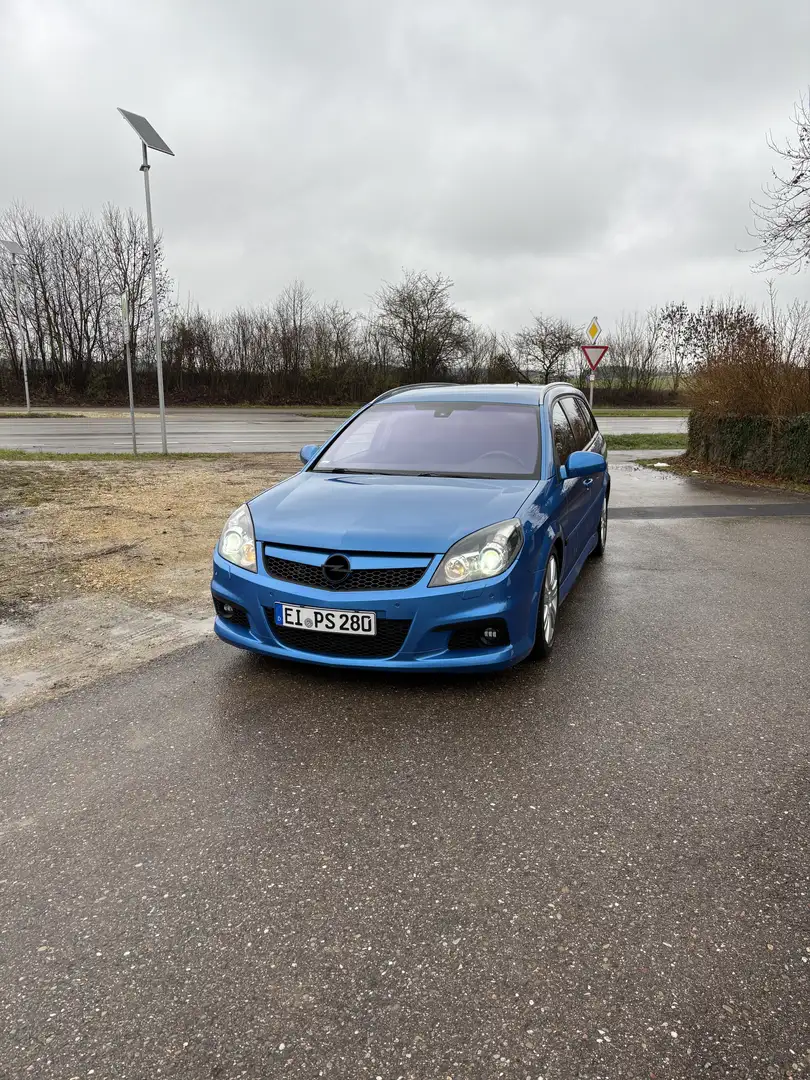 Opel Vectra Caravan OPC Bleu - 1
