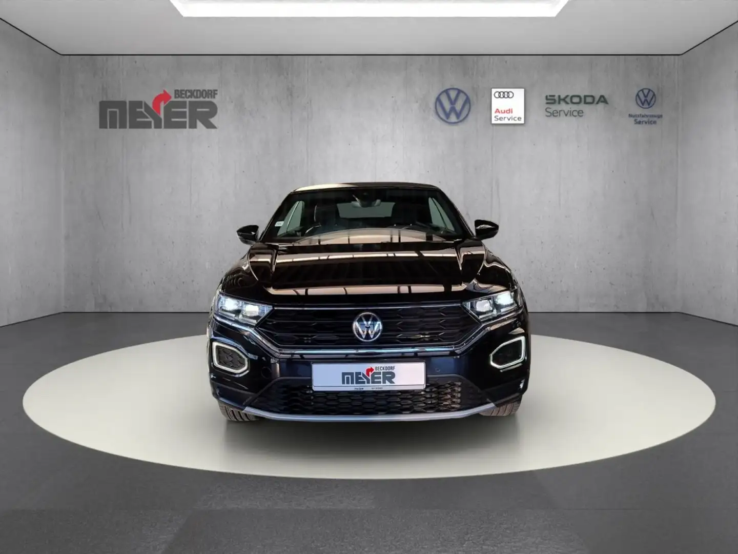 Volkswagen T-Roc Cabriolet Style 1.0 TSI Klima Navi Einparkhilfe Schwarz - 2