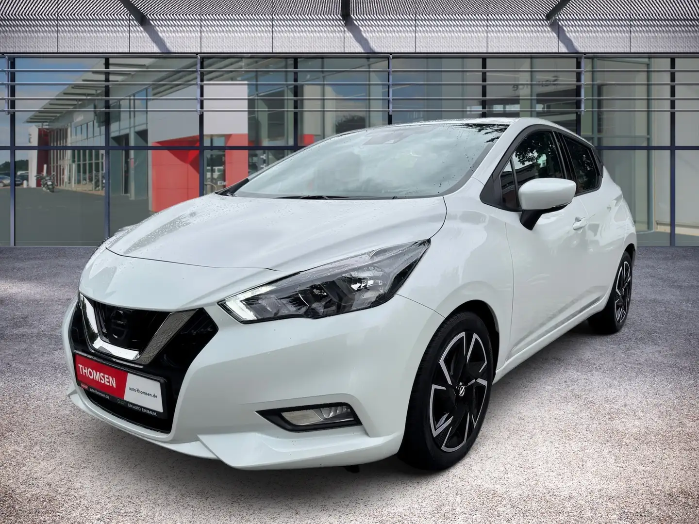 Nissan Micra 1.0 IG-T ) N-Way Navi Winterp. PDC SHZ LM Weiß - 2
