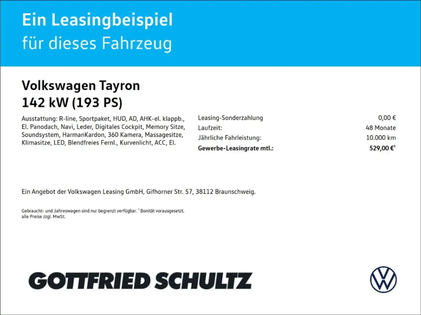 Volkswagen Tayron R-Line 2 0 TDI 4Motion Matrix LED+Pano+Massage Silber - 2
