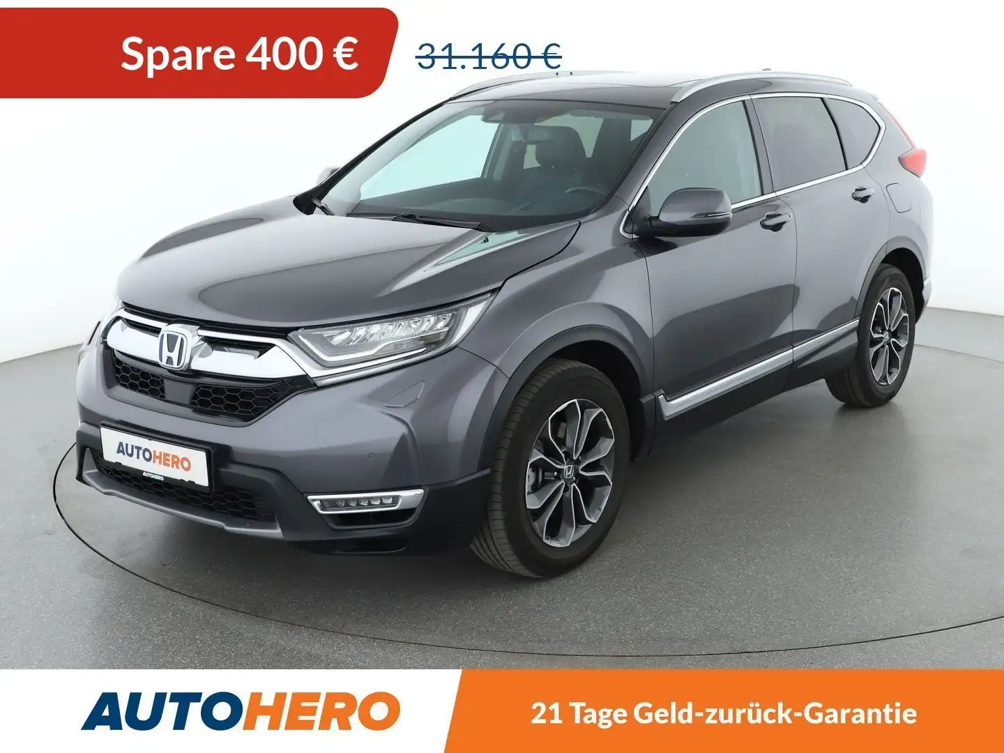 Honda CR-V 2.0 i-MMD Hybrid Executive 4WD Aut.*NAVI*HEAD-UP* Gris - 1