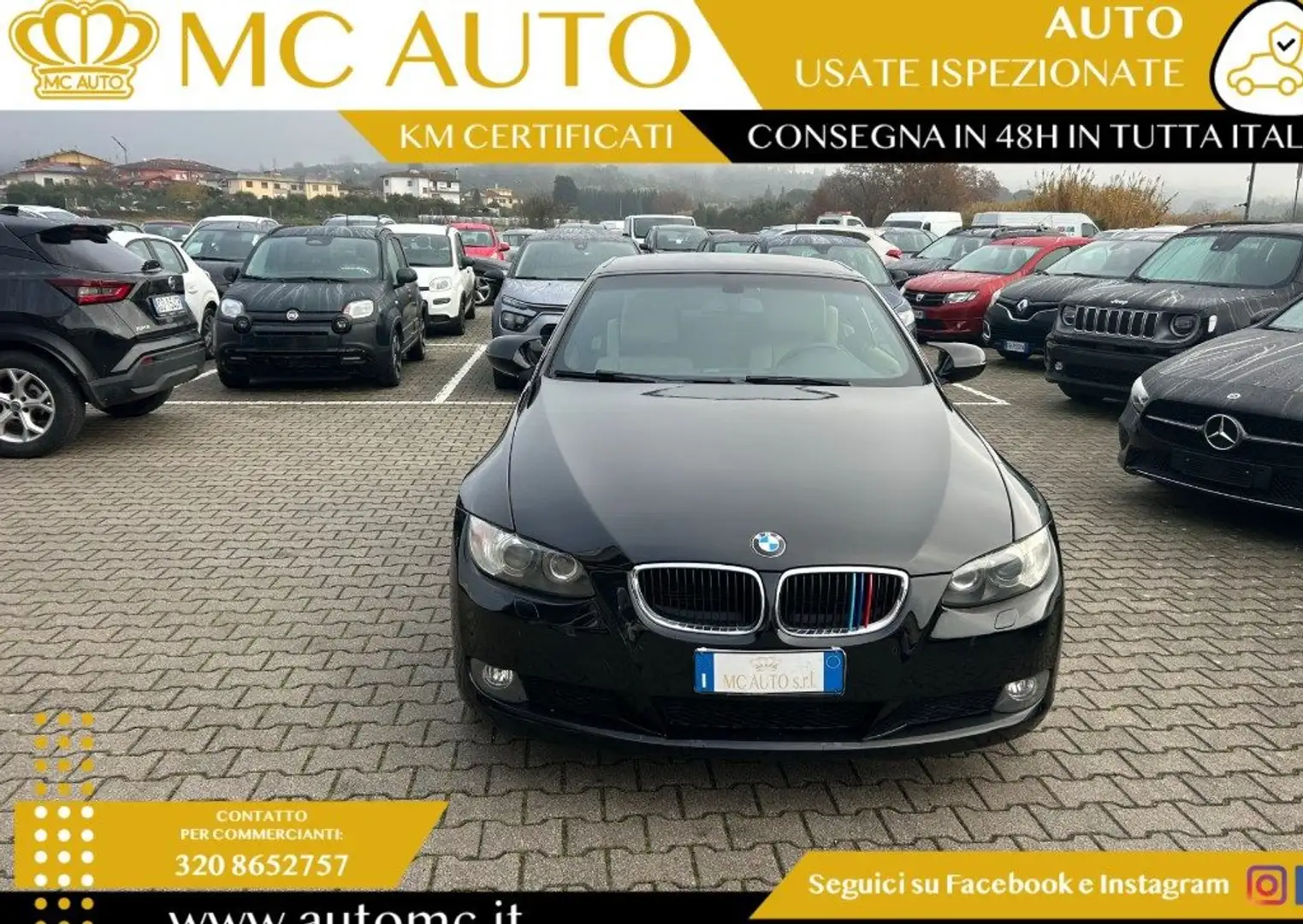 BMW 320 d cat Cabrio Futura Nero - 2