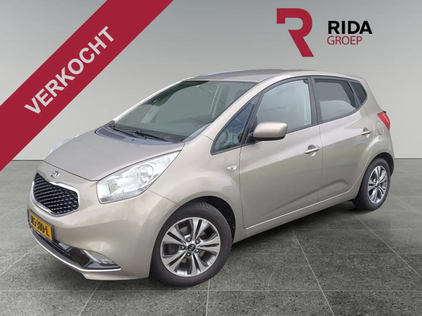 Kia Venga 1.4 CVVT Dynamic PlusLine|VERKOCHT Grijs - 1