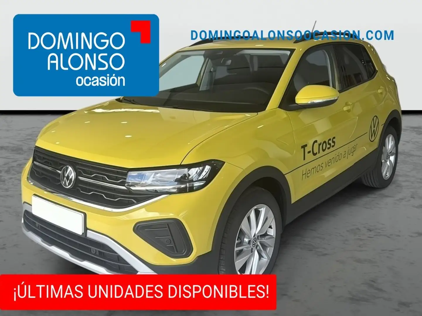 Volkswagen T-Cross 1.0 TSI Más 70kW Jaune - 1
