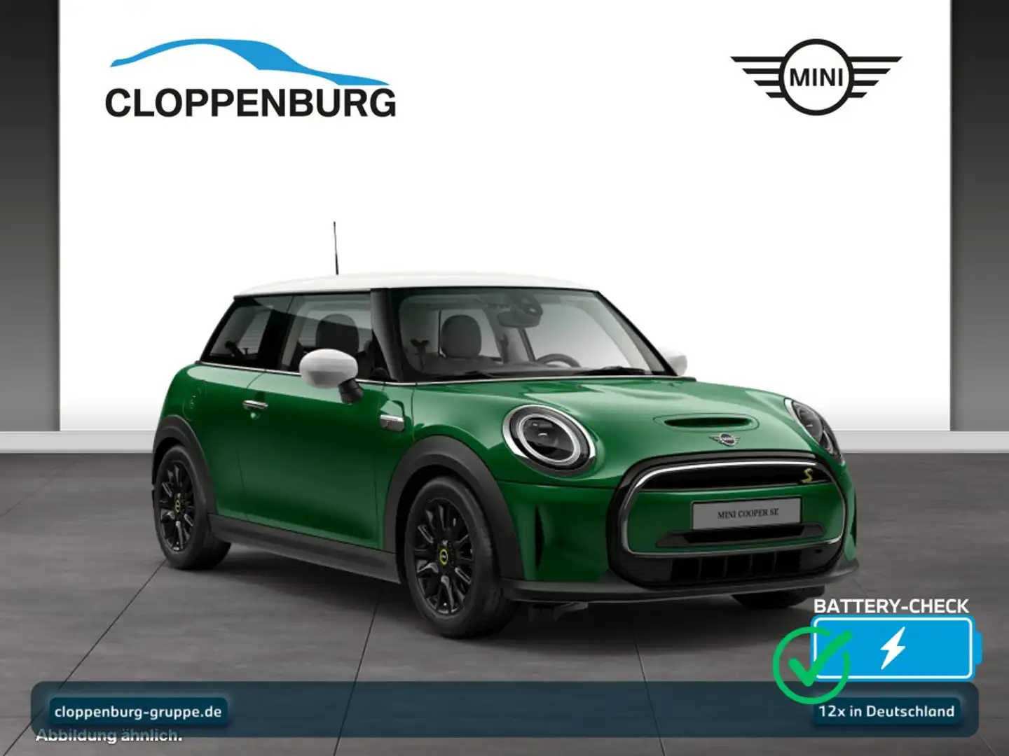 MINI Cooper SE Classic Trim Navi+SHZ+KeyGO+Fernl.Ass Grün - 1