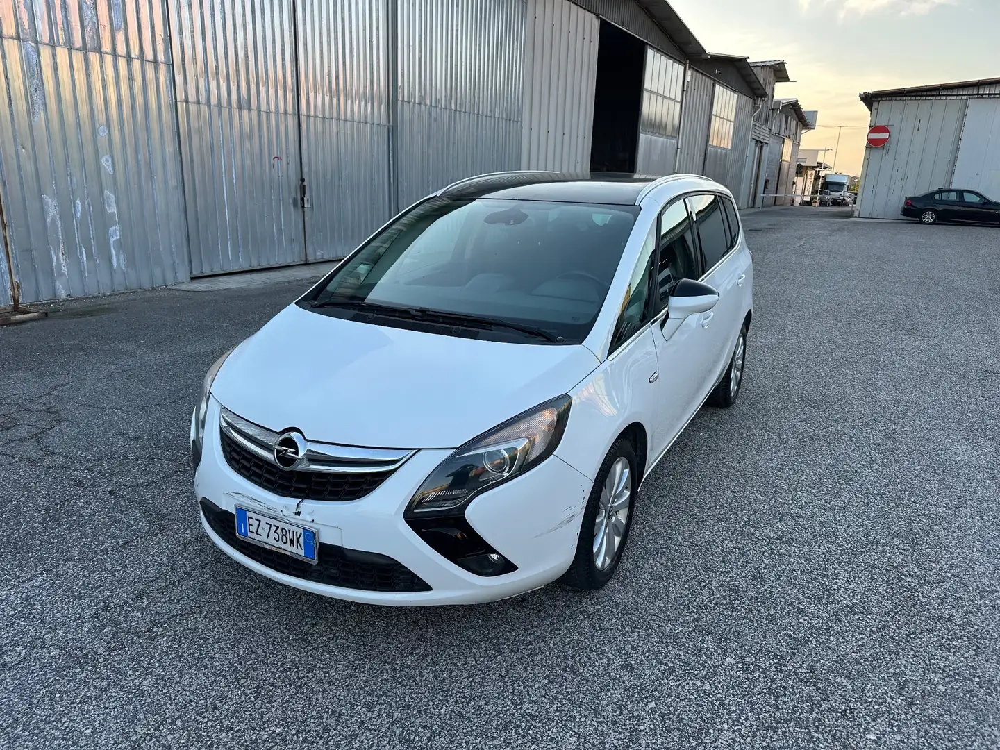 Opel Zafira Zafira Tourer 1.6 Turbo EcoM 150CV 7 posti Bianco - 1