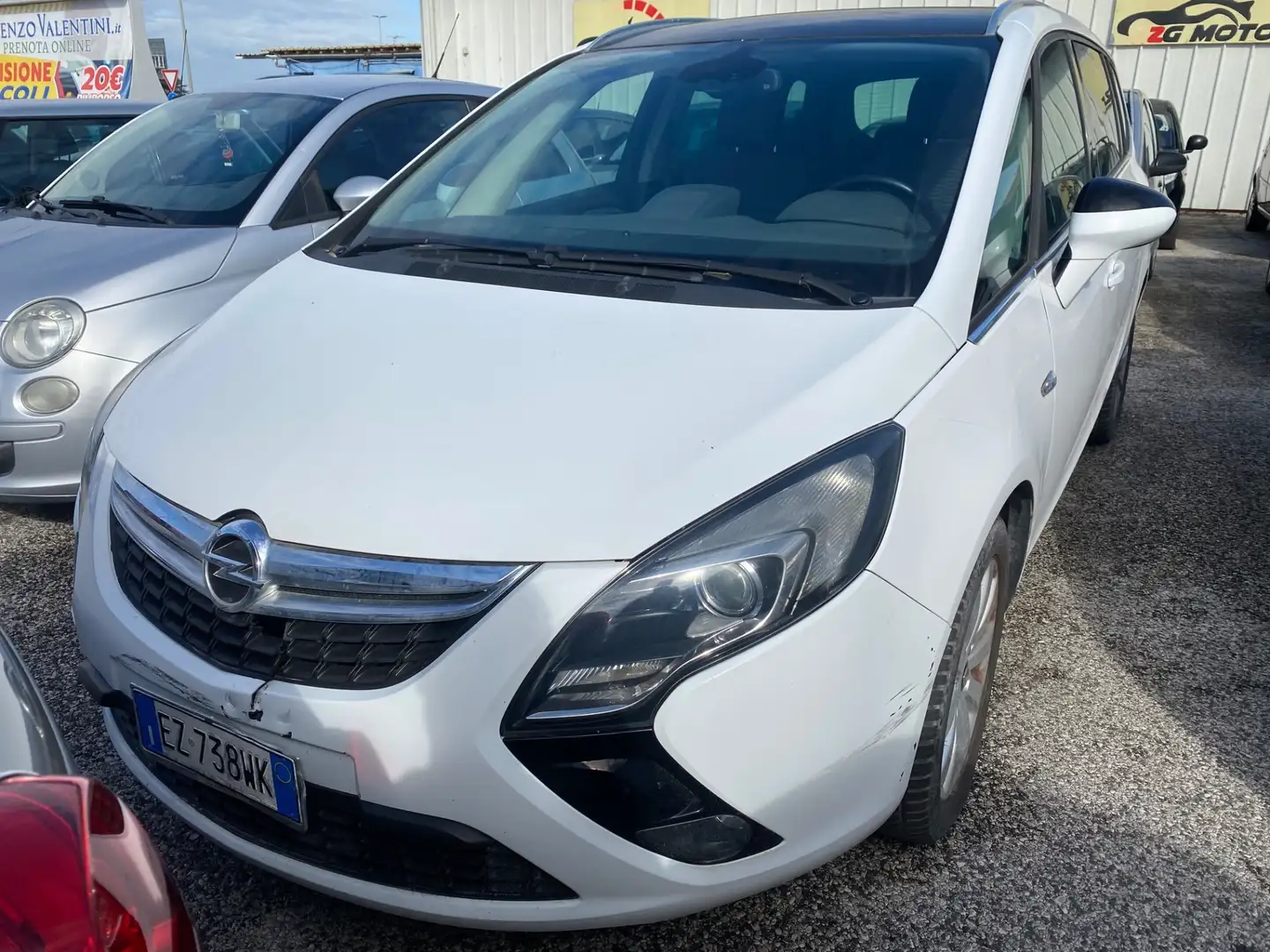 Opel Zafira Zafira Tourer 1.6 Turbo EcoM 150CV 7 posti Bianco - 2