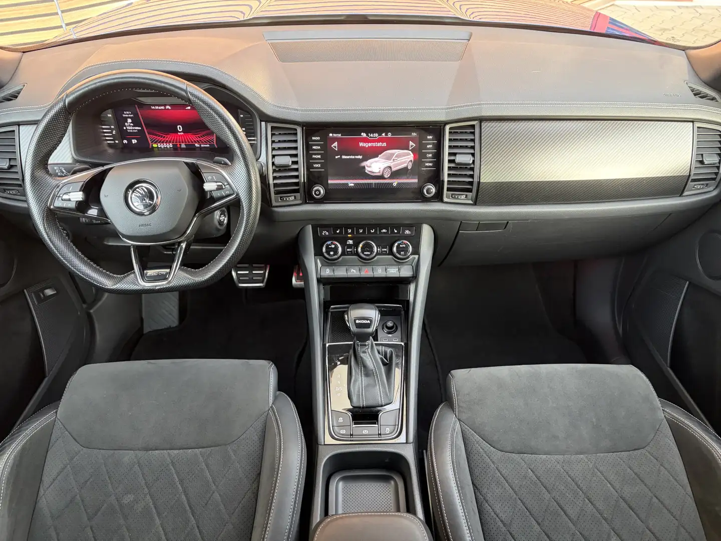 Skoda Kodiaq 1.5 TSI Sportline Business 7p. Carplay / Trekhaak Blau - 2