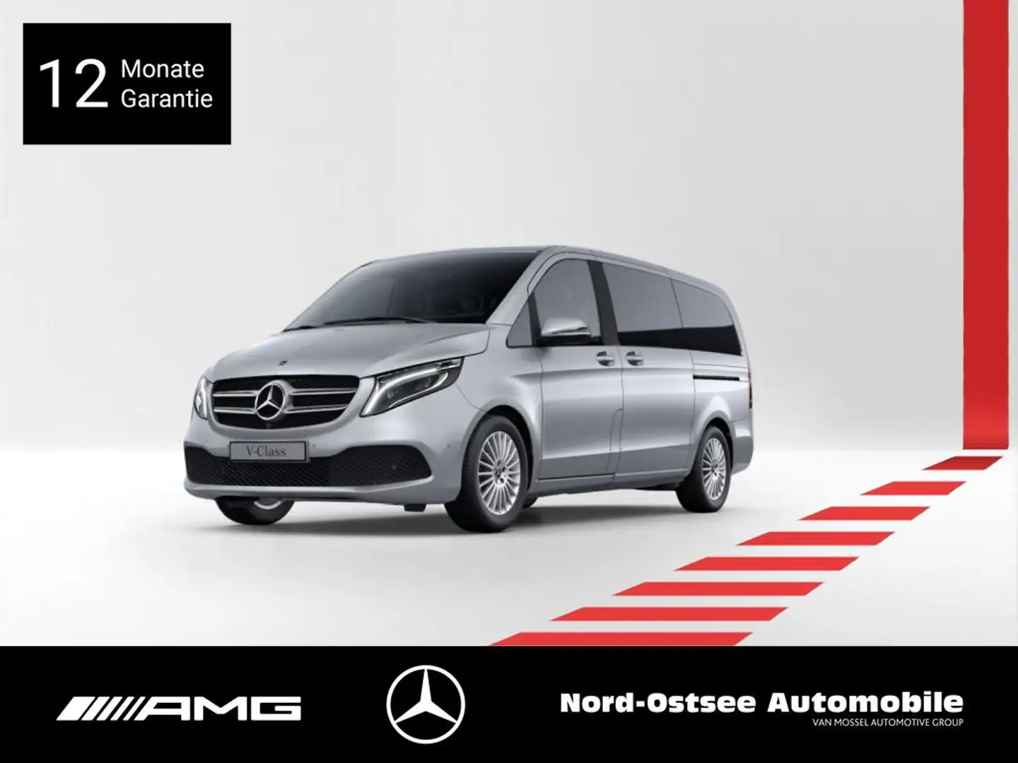 Mercedes-Benz V 250 AVANTGARDE AHK EASY-PACK STANDHZG PARK SHZ Серебристый - 1