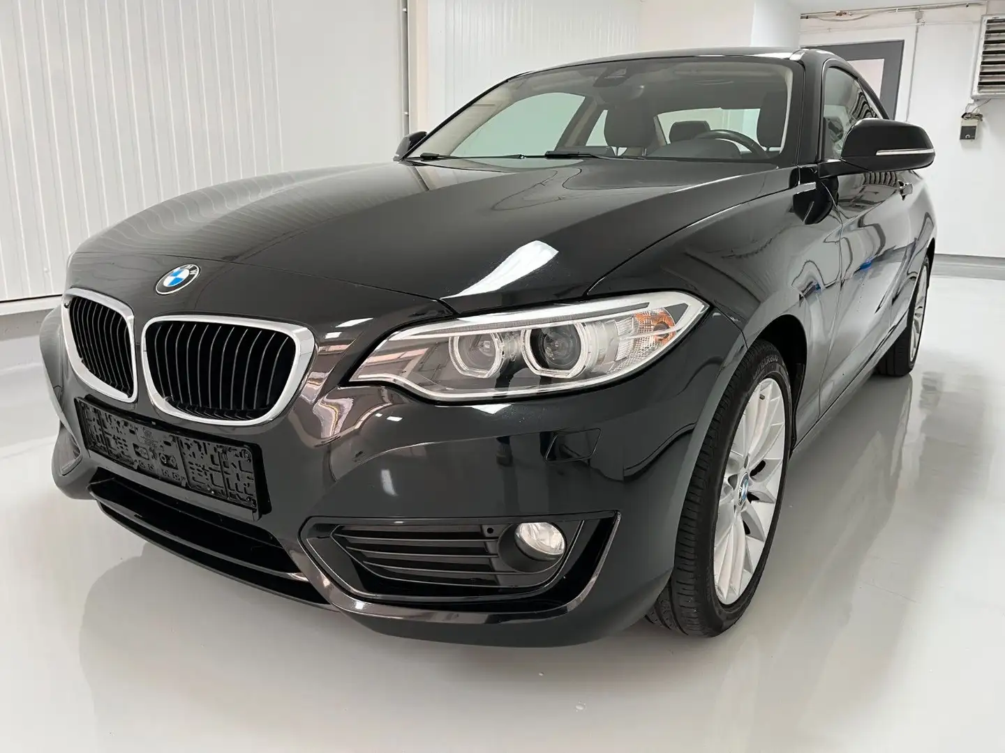 BMW 218 i Coupe Advantage/Xenon/Navi/Teilleder Schwarz - 1