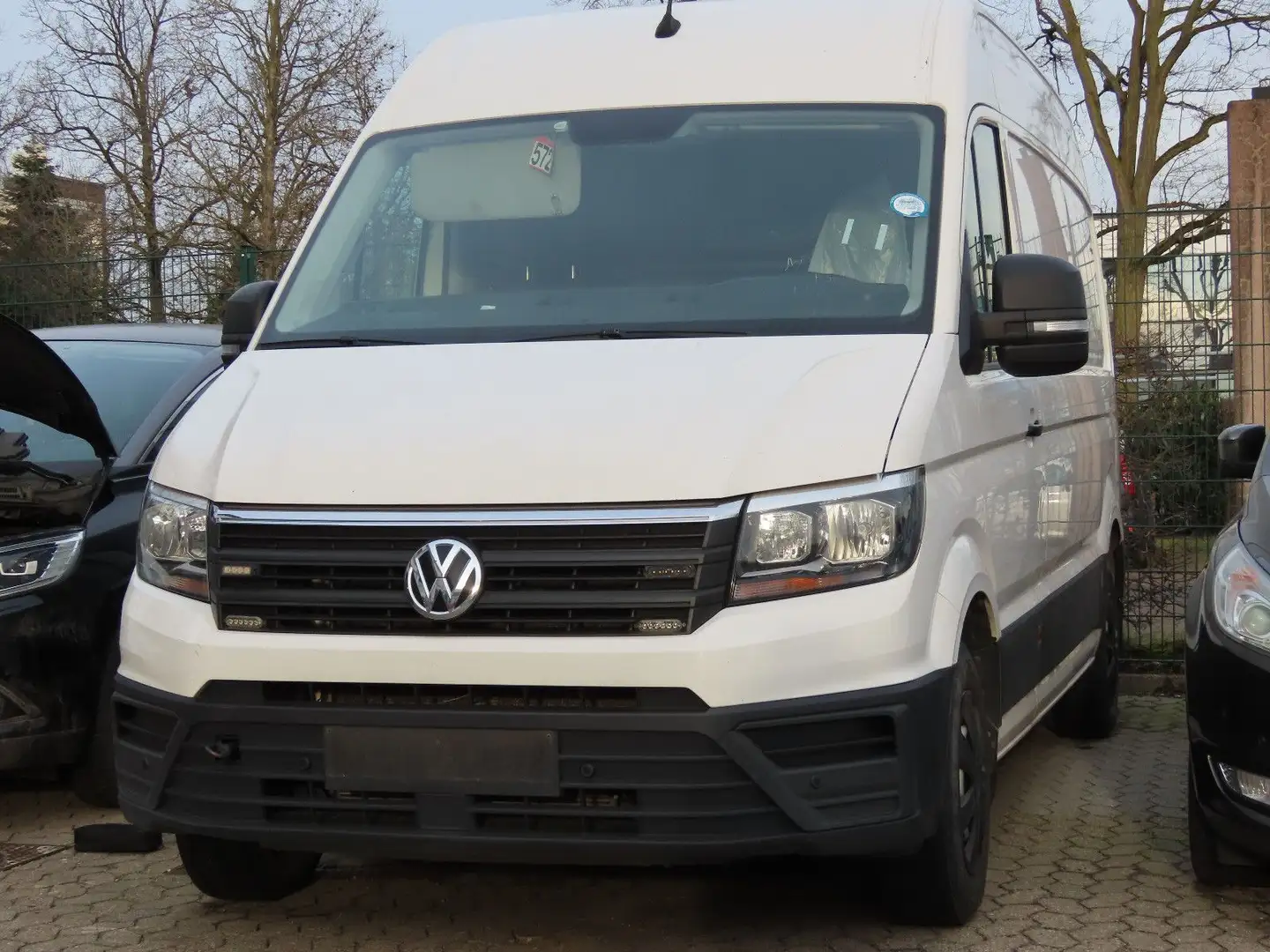 Volkswagen Crafter 2.0 CR TDI L3H3 35 mittellang Hochdach Weiß - 2