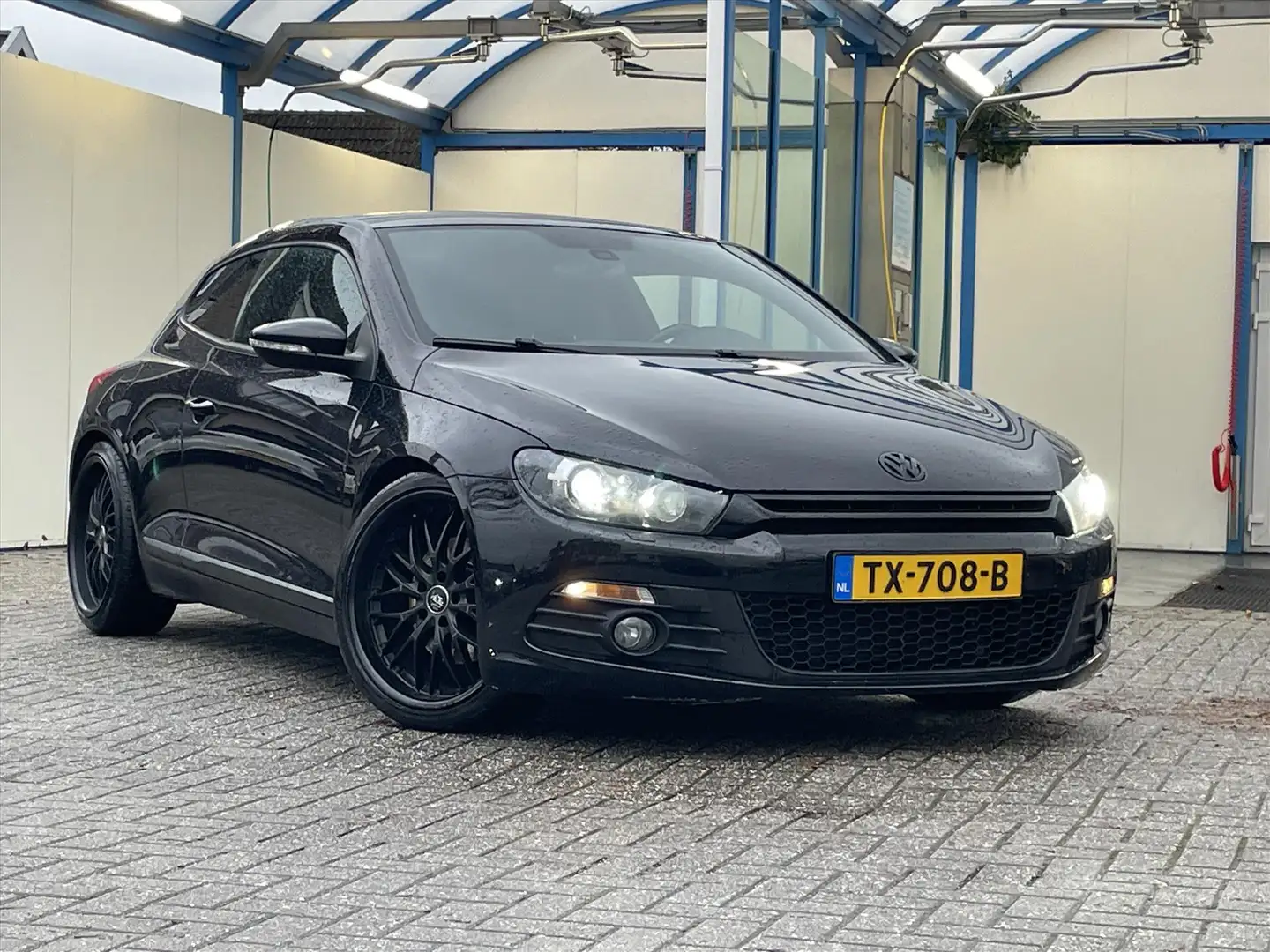 Volkswagen Scirocco 2.0 TSI DSG 200PK / Dynaudio / Navigatie / Cruise Чёрный - 2