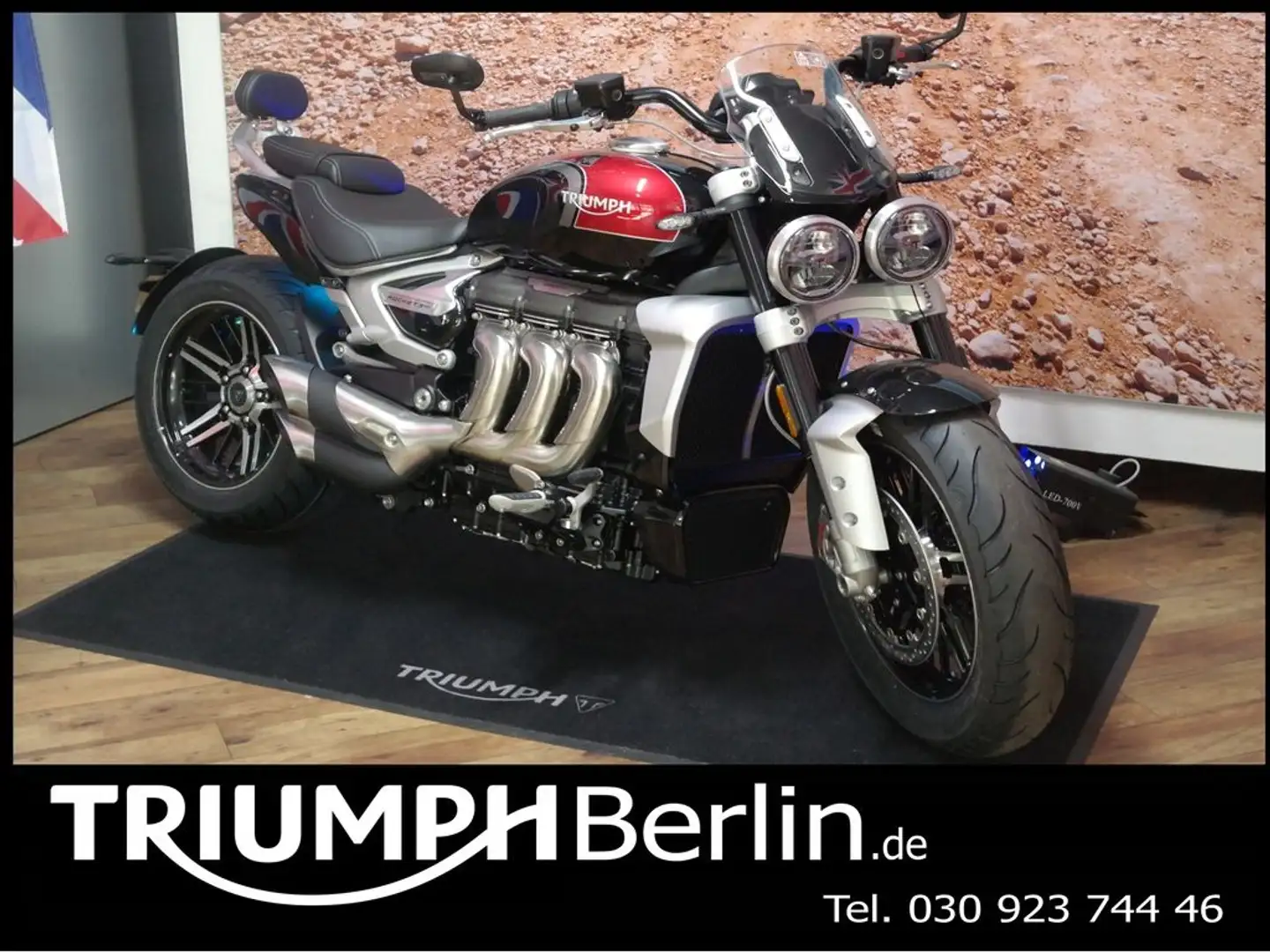 Triumph Rocket 3 GT INKL. KUNDENVORTEIL 2500 EURO Fekete - 1
