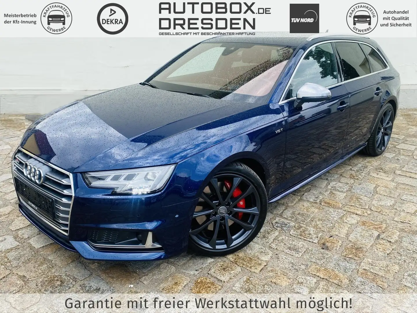 Audi S4 Avant 3.0 TFSI Quattro +AHK+DAB+L+N+LED+STHZG+ Bleu - 1