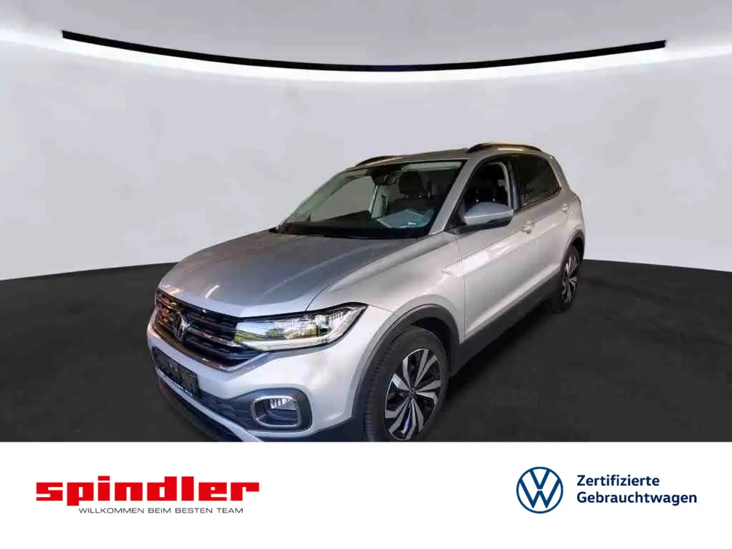 Volkswagen T-Cross United 1.5 TSI DSG / Navi, App, RFK, LED Argent - 1