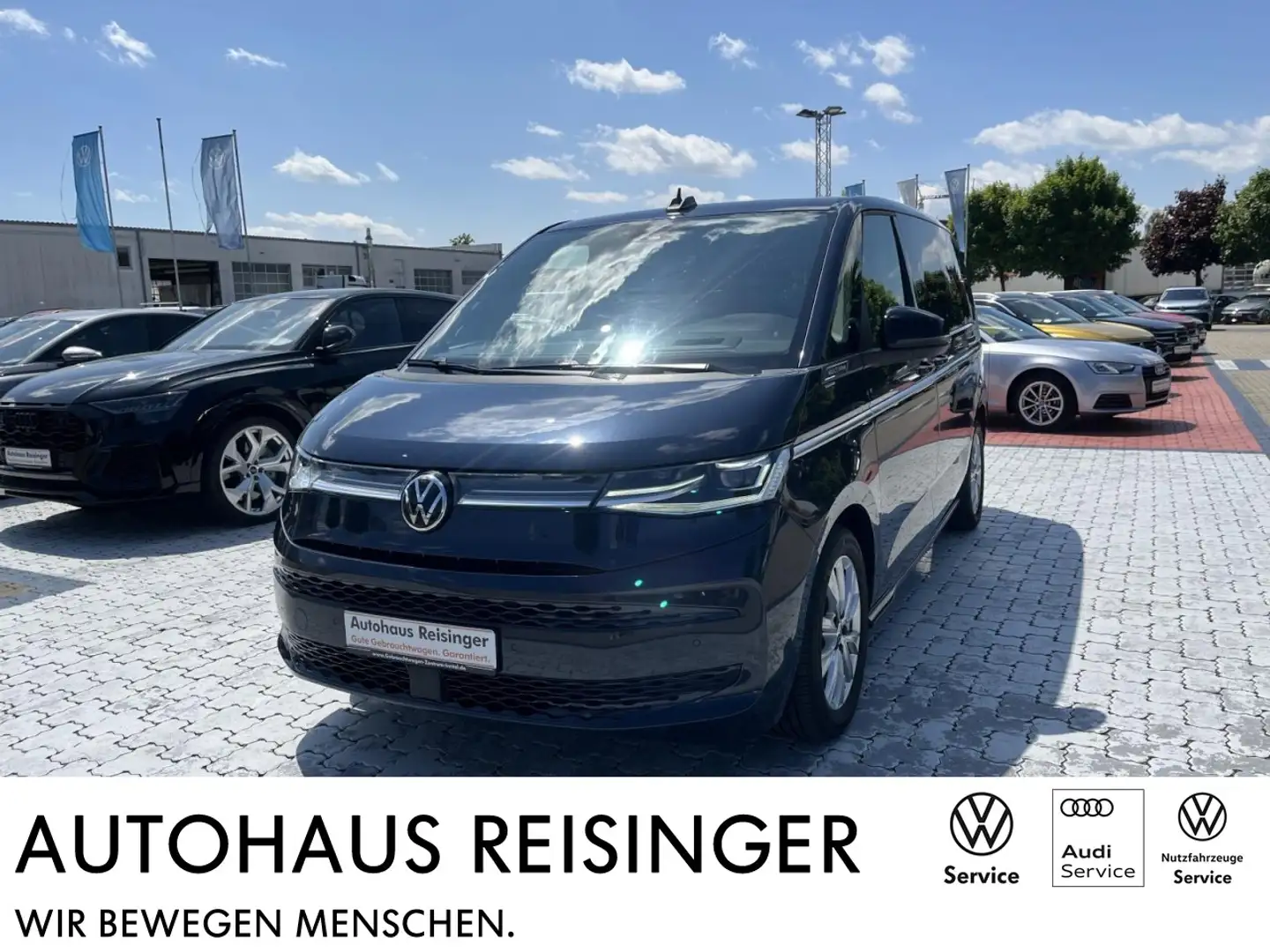 Volkswagen T7 Multivan Style KÜ 2.0 TDI DSG (ACC,DCC,HeadUP,Standh.,) Blauw - 1