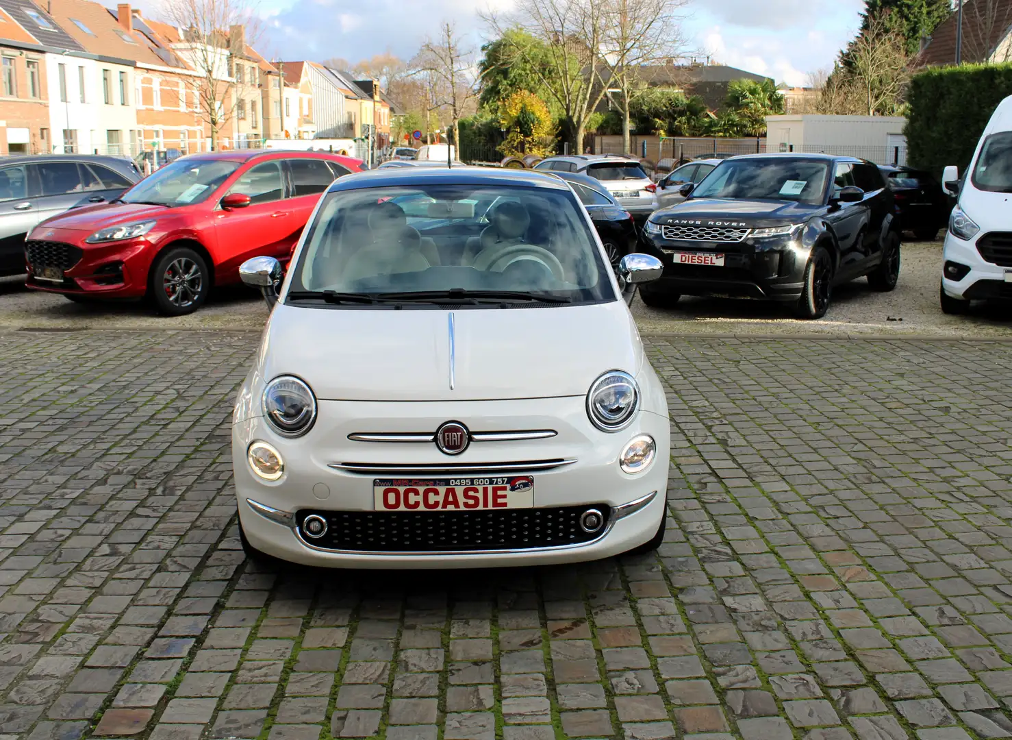 Fiat 500 1.2 8V Lounge Nieuwe staat 24000km !!!! Wit - 2