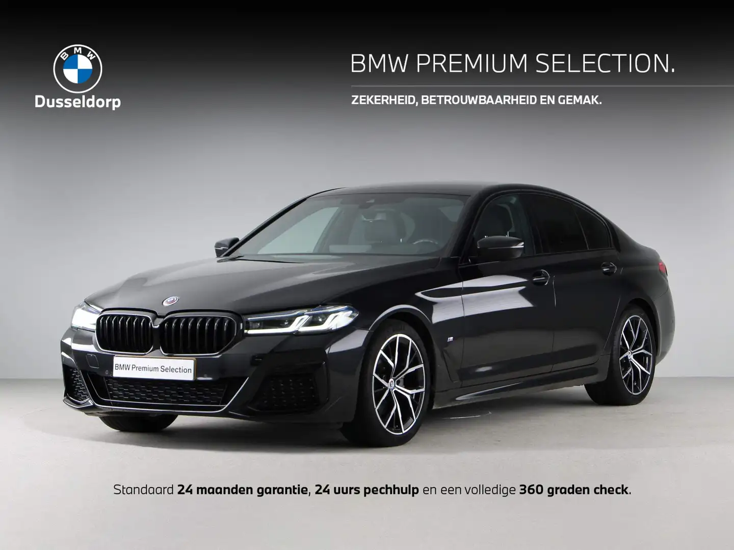 BMW 520 5 Serie 520i M Sport Business Edition Plus Noir - 1