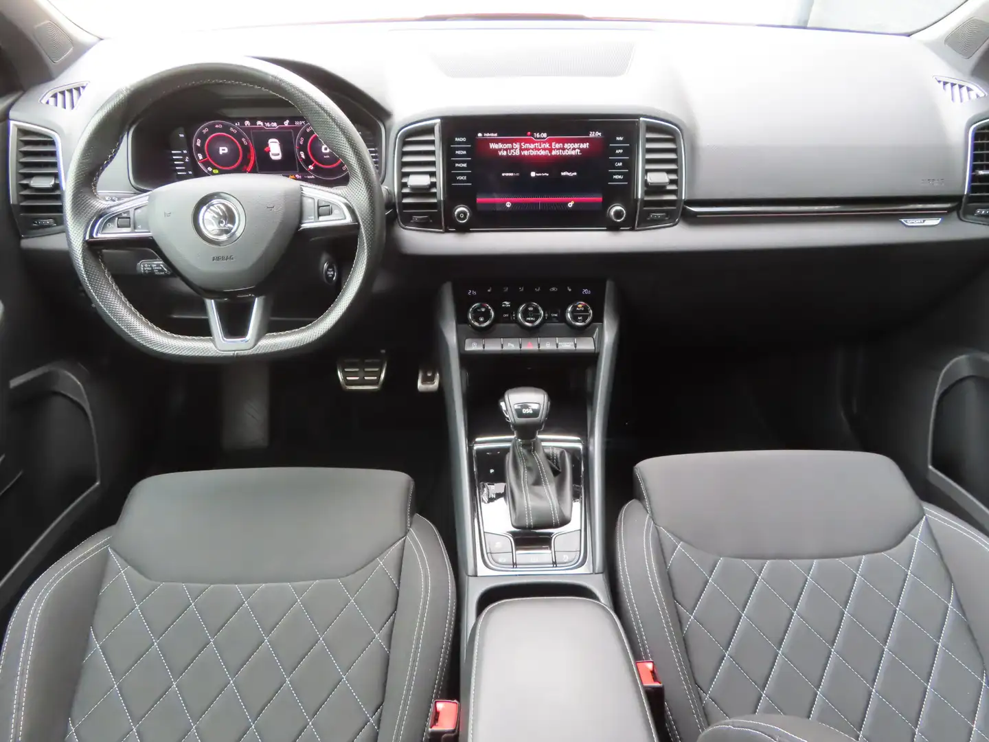 Skoda Karoq 1.5 TSI ACT Sportline Business DSG | trekhaak | ca Rouge - 2