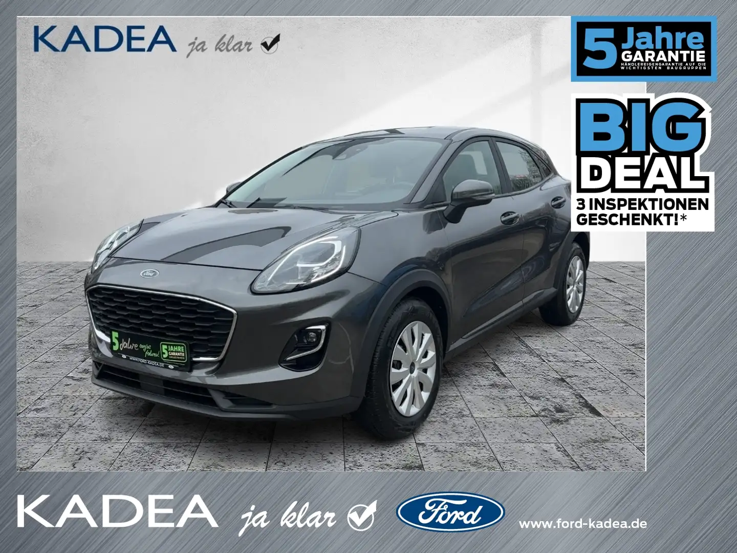 Ford Puma Cool & Connect LED CarPlay SHZ Tempomat Grau - 1