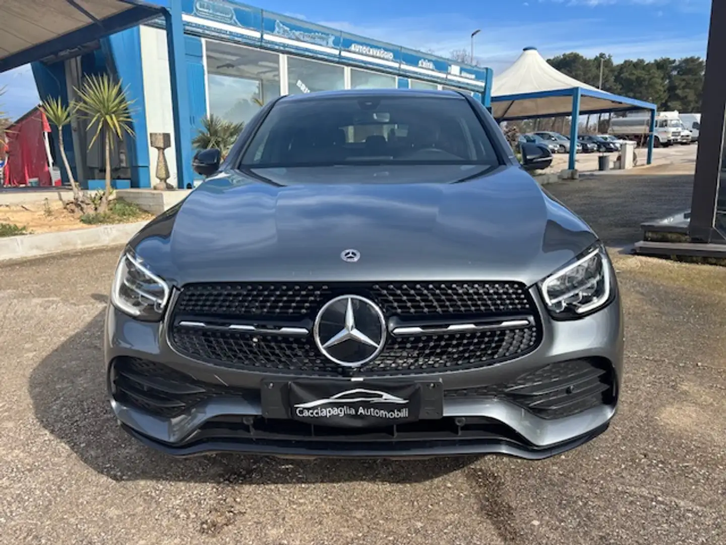 Mercedes-Benz GLC 220 d Coupe Premium AMG 4matic 194CV 2022 Bleu - 2