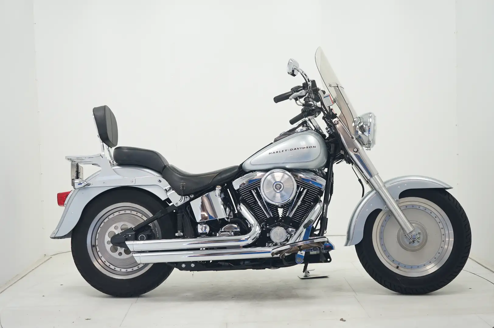 Harley-Davidson Fat Boy FLSTF Zilver - 1