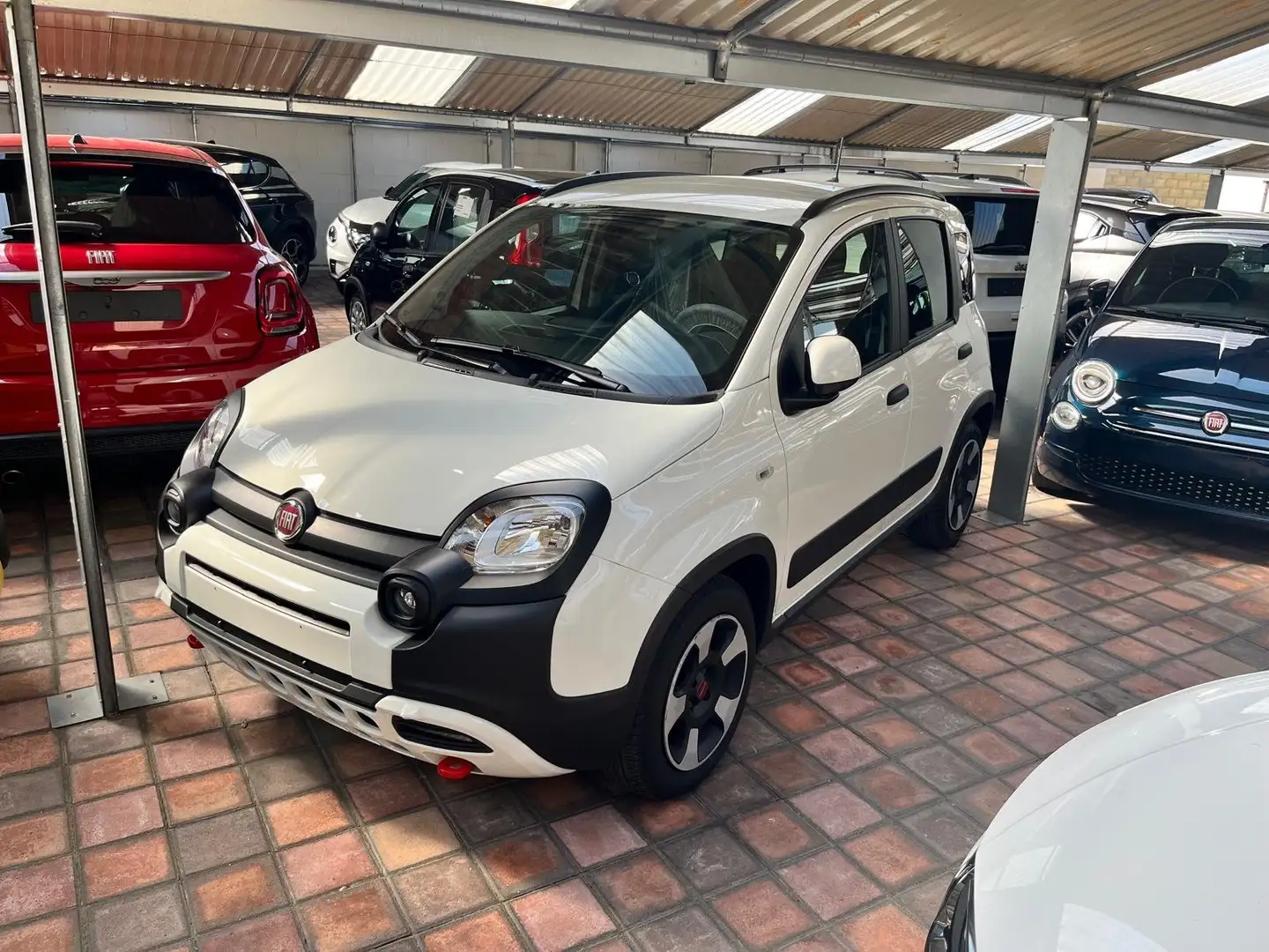 Fiat Panda Panda 1.0 firefly hybrid Cross s Blanc - 2