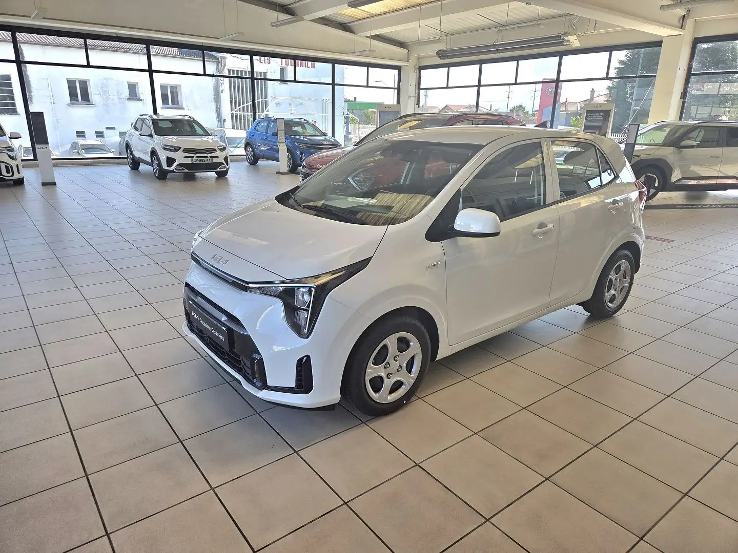 Kia Picanto 1.2 DPI 79CH ACTIVE Wit - 1