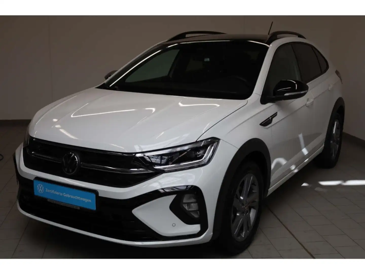 Volkswagen Taigo 1.0 TSI R-Line DSG Matrix/NAV/RFK/ACC/SH Weiß - 2