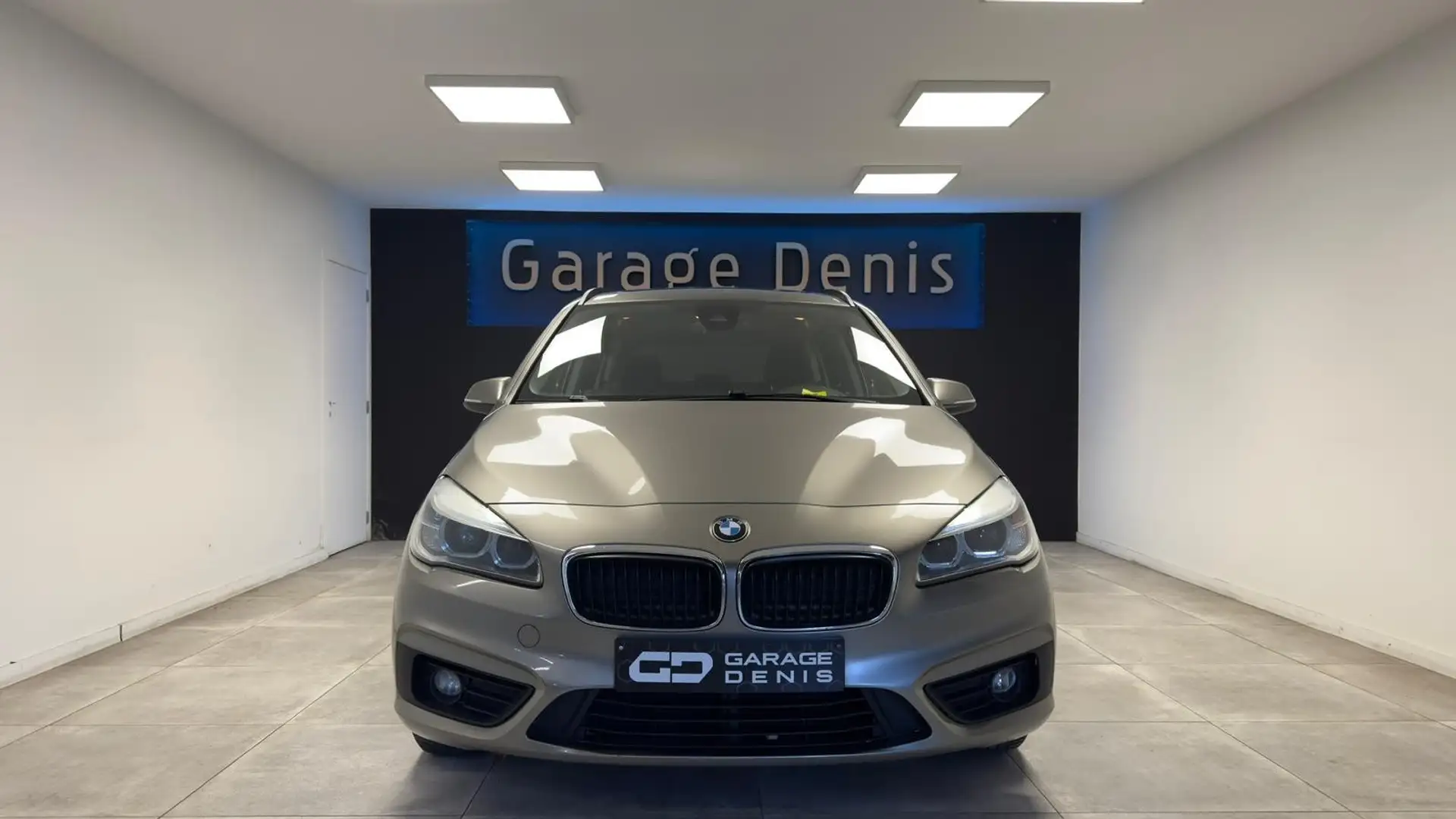 BMW 218 Gran Tourer dXAS*BOITE-AUTO*TOIT-PANO*GPS*GARANTIE Gris - 2